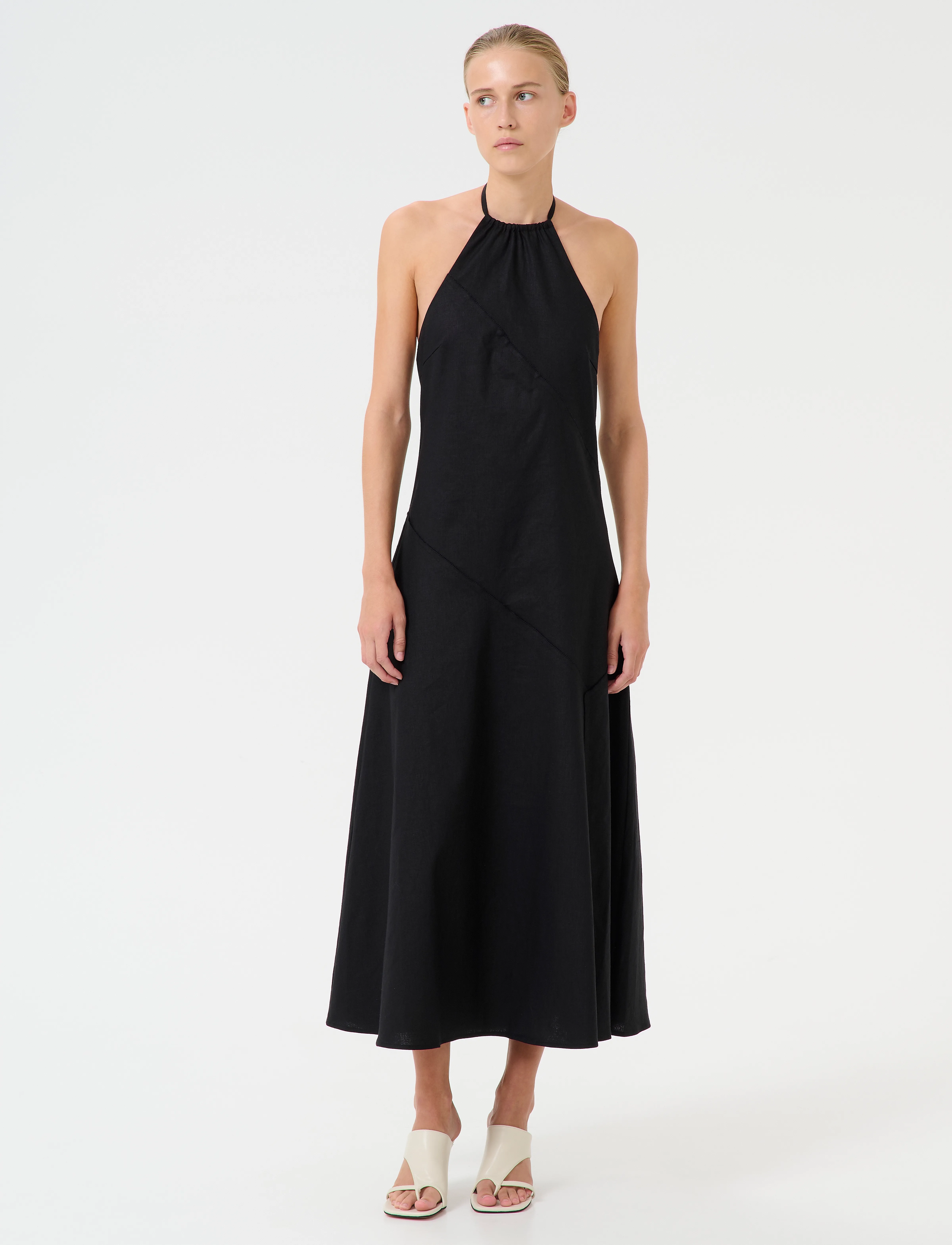 Gestuz - GZizza halterneck dress - kokteilikleidid - black - 3