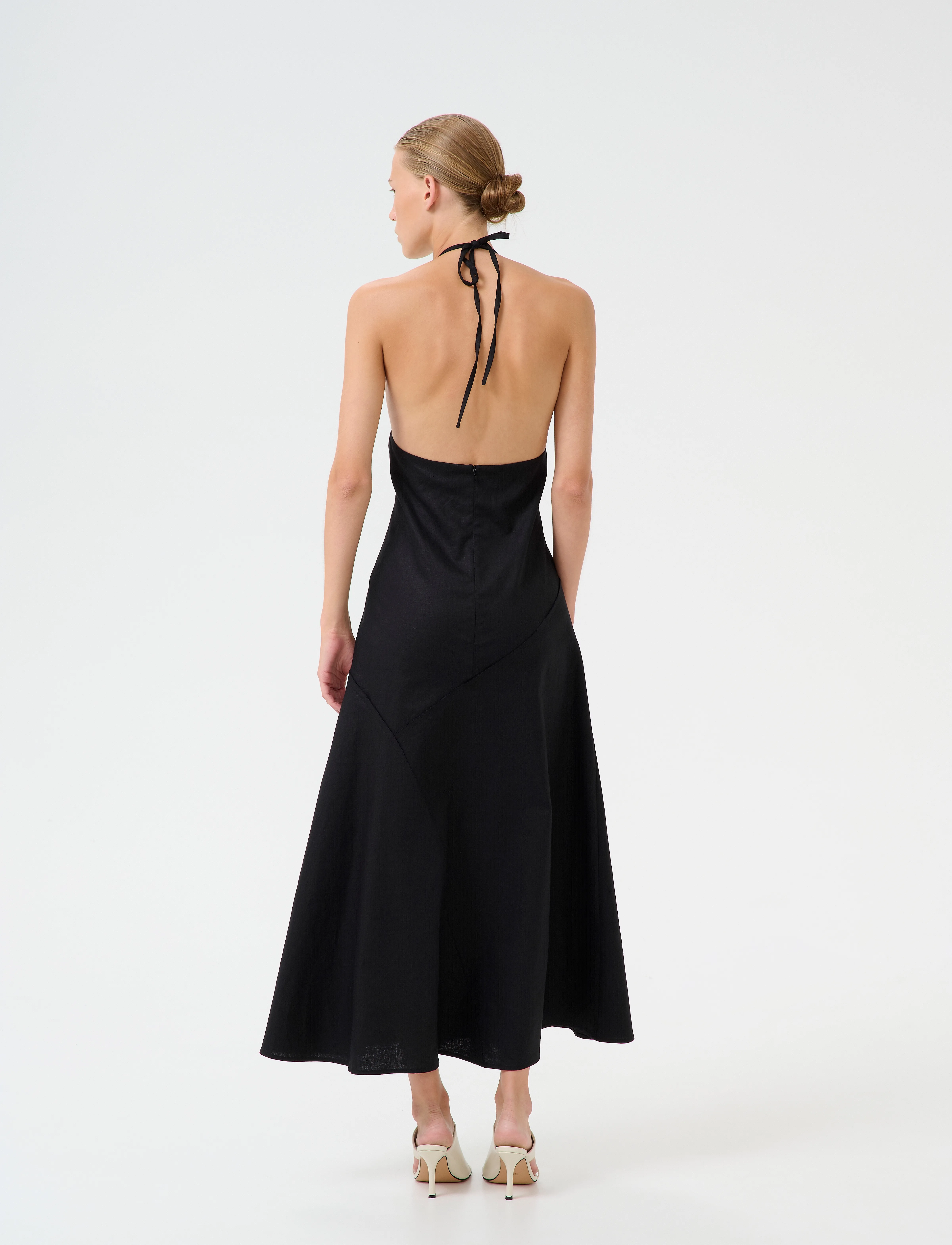 Gestuz - GZizza halterneck dress - kokteilikleidid - black - 4
