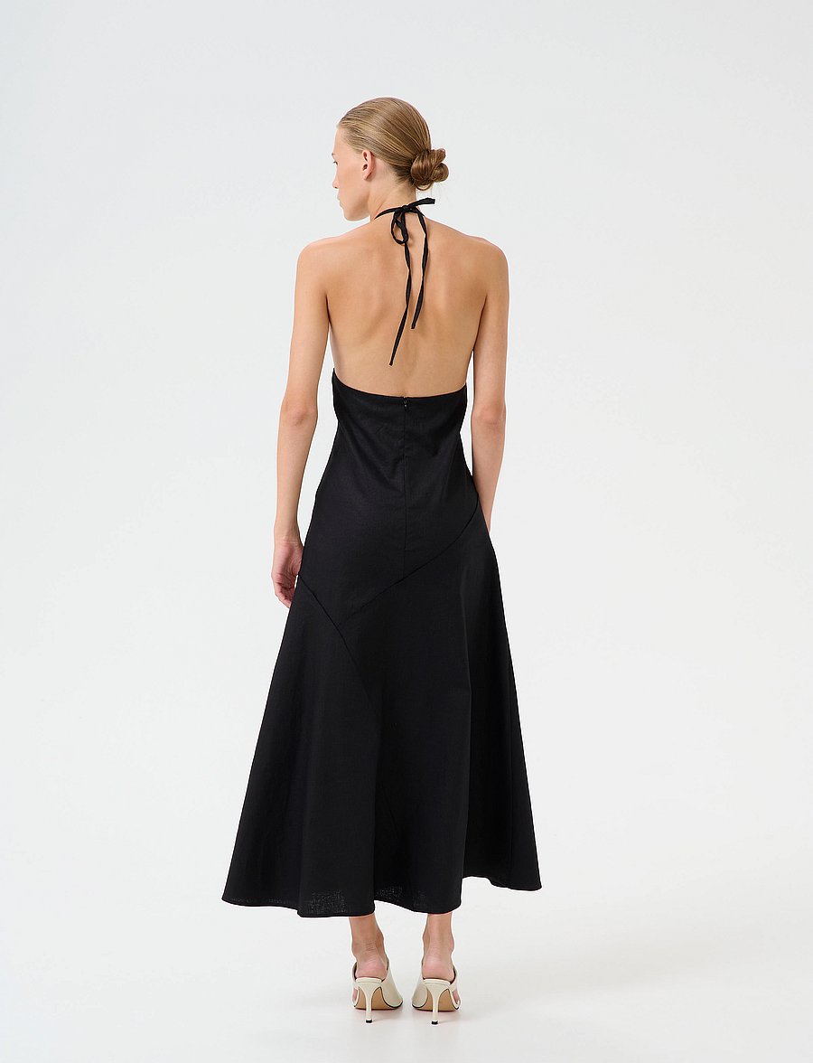 Gestuz - GZizza halterneck dress - cocktailkleider - black - 4
