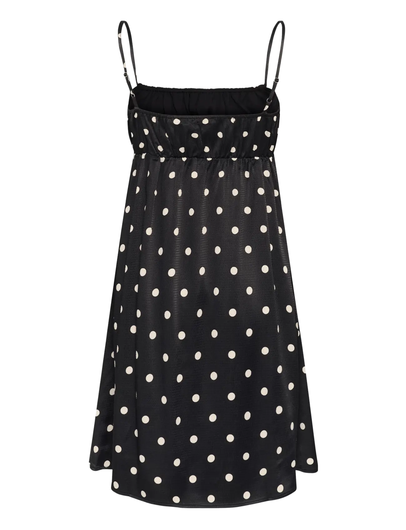 Gestuz - GZdotta P short dress - black with egret dot - 2