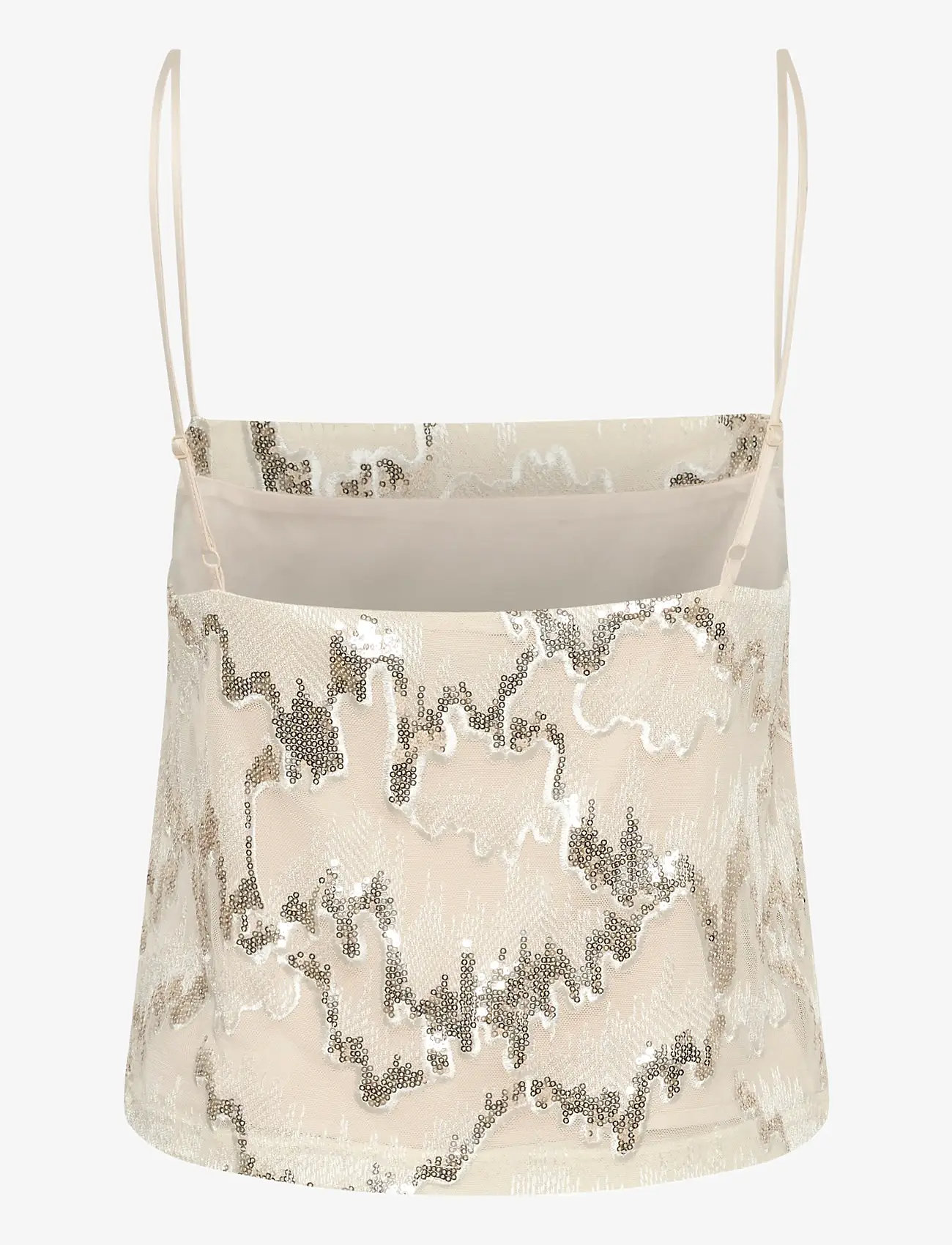 Gestuz - GZsagina singlet top - birch with sequins - 2