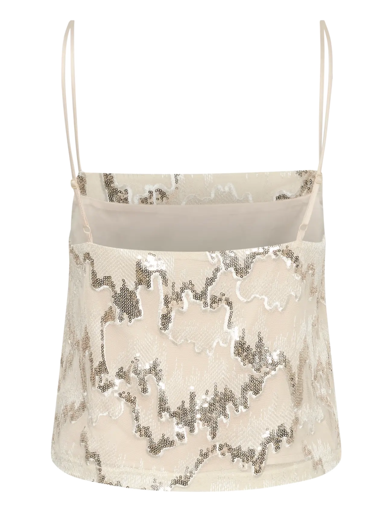 Gestuz - GZsagina singlet top - birch with sequins - 2