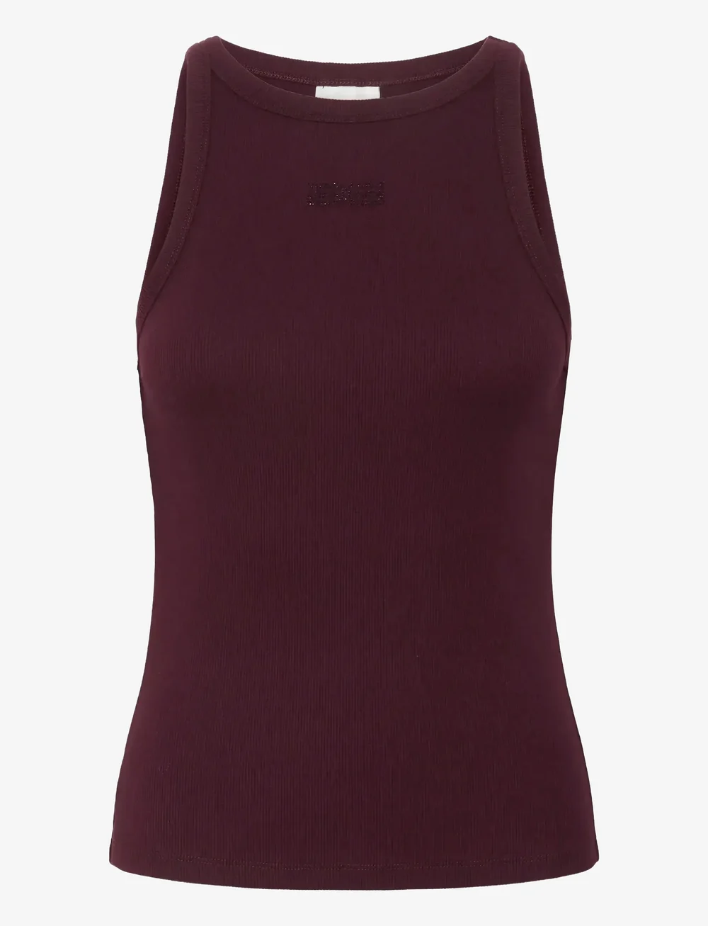 Gestuz - GZdrew rhinestone logo tank - linnen - aronia - 1