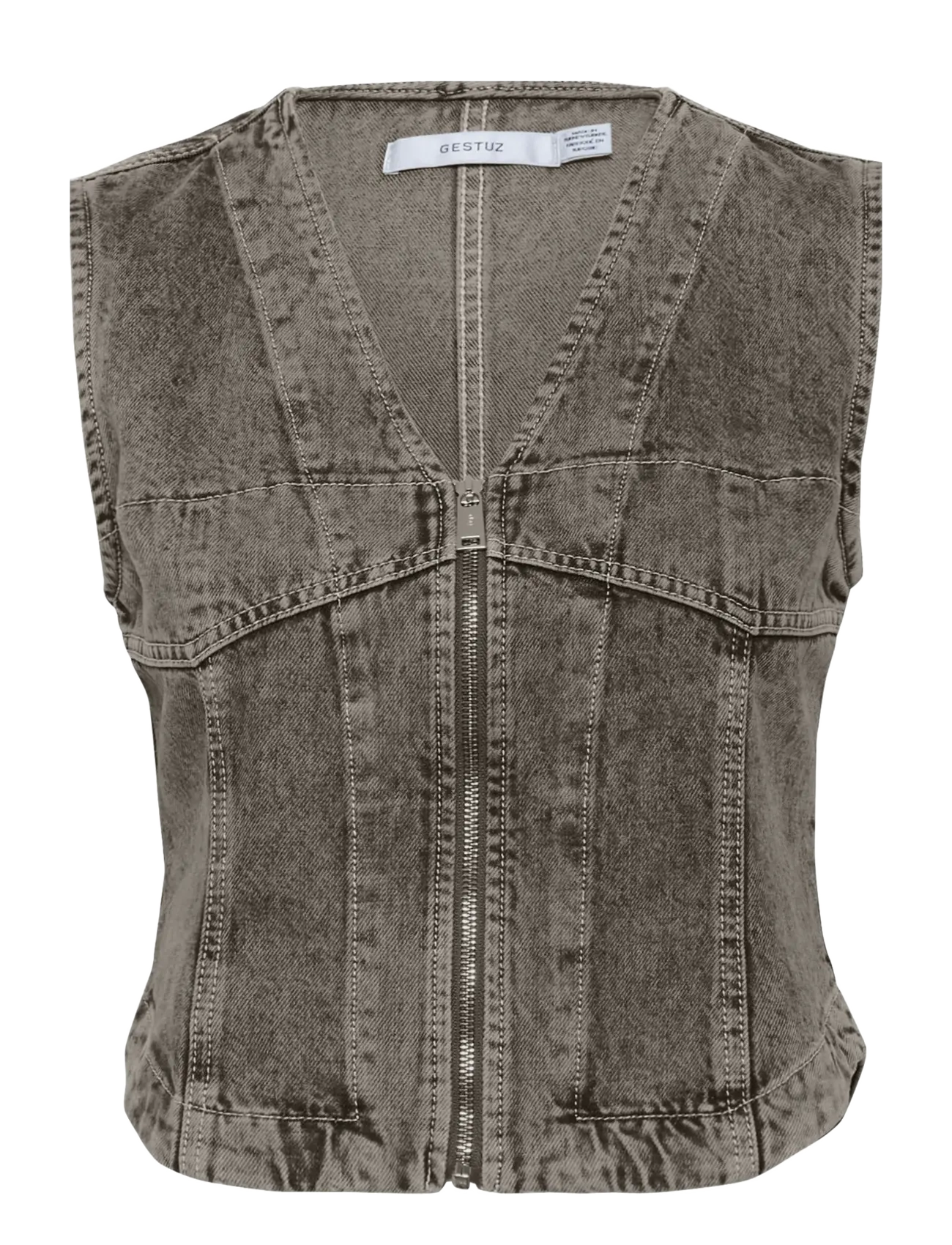 GESTUZ Gzjosie Weste Grau - 42 - Damen