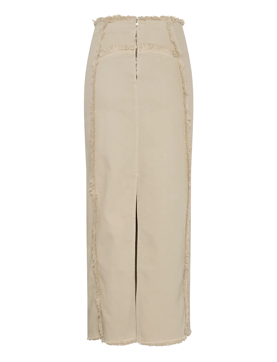 Gestuz - GZcatia long skirt - spódnice długie - light moss green - 2