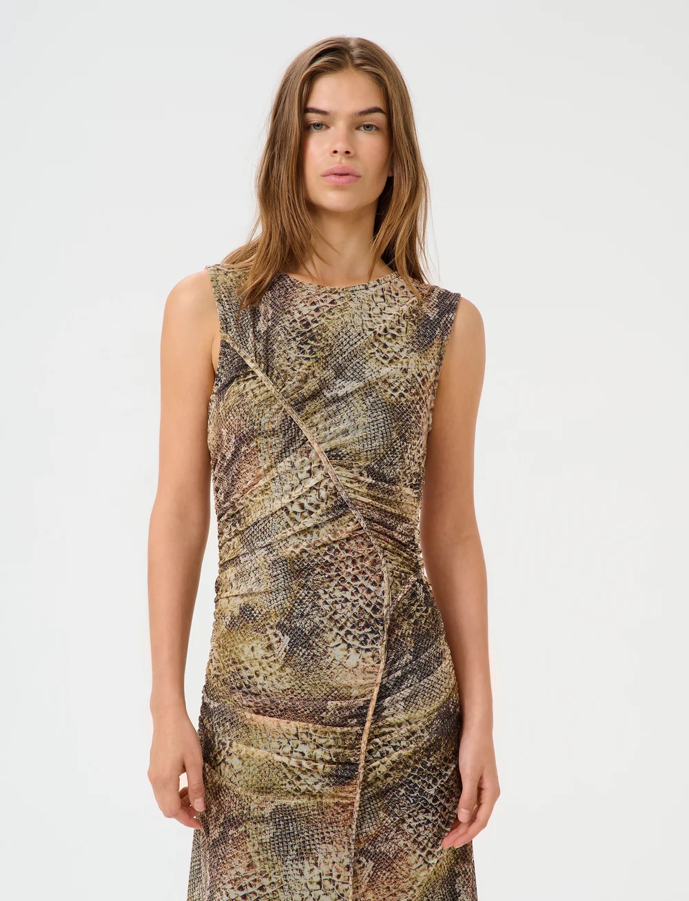 Gestuz - GZmenny dress - etuikleider - golden snake - 0