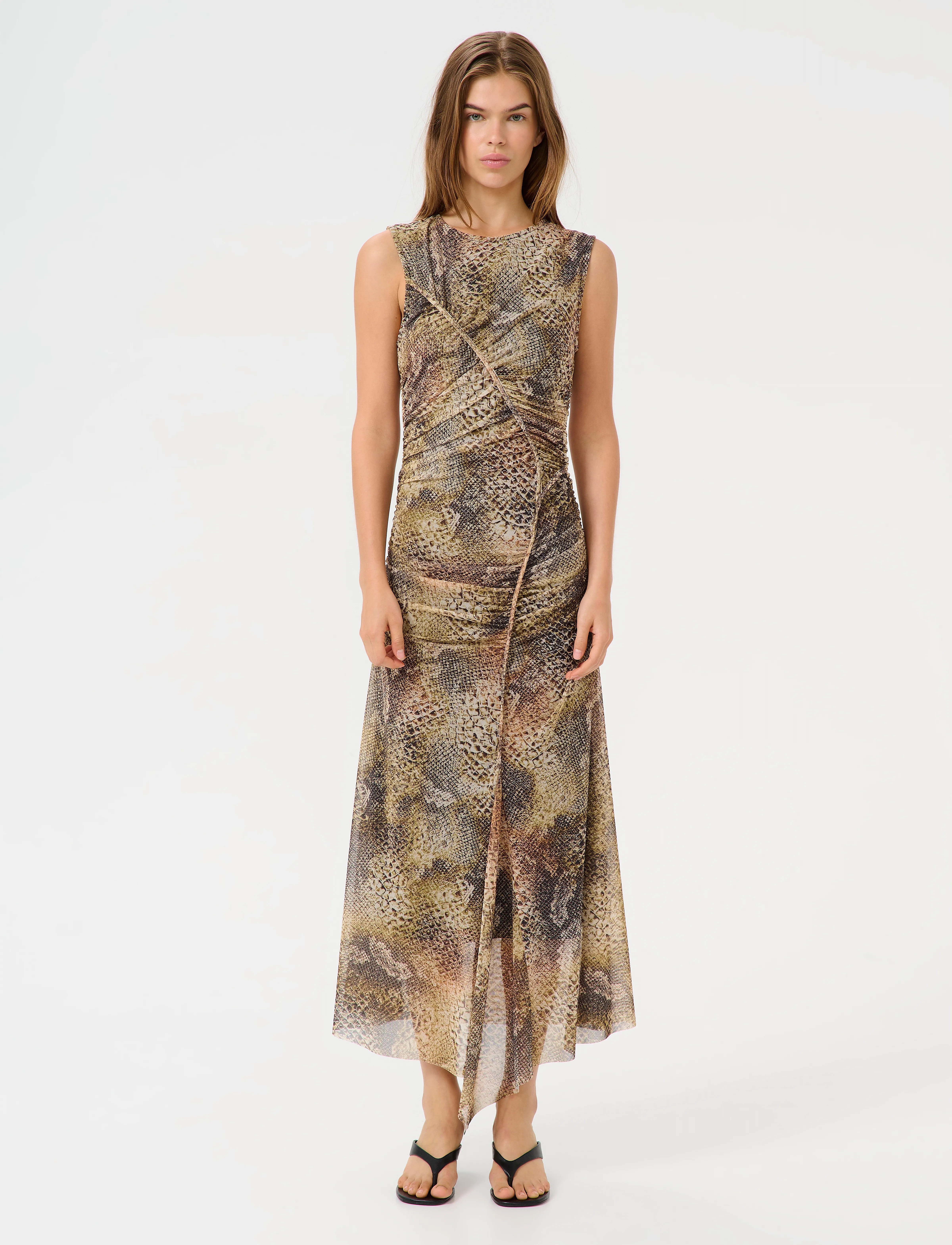 Gestuz - GZmenny dress - cocktail dresses - golden snake - 3