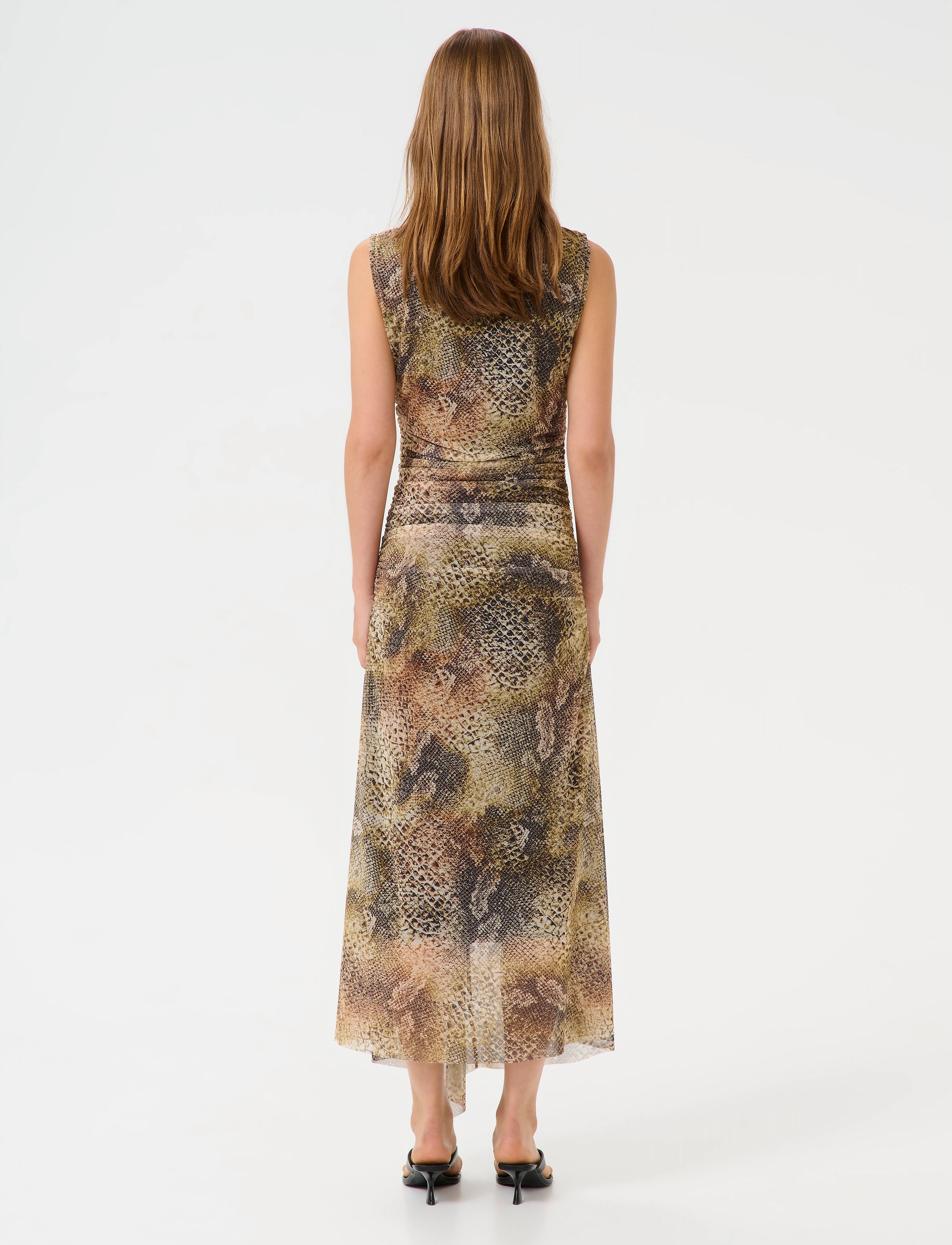 Gestuz - GZmenny dress - cocktail dresses - golden snake - 4