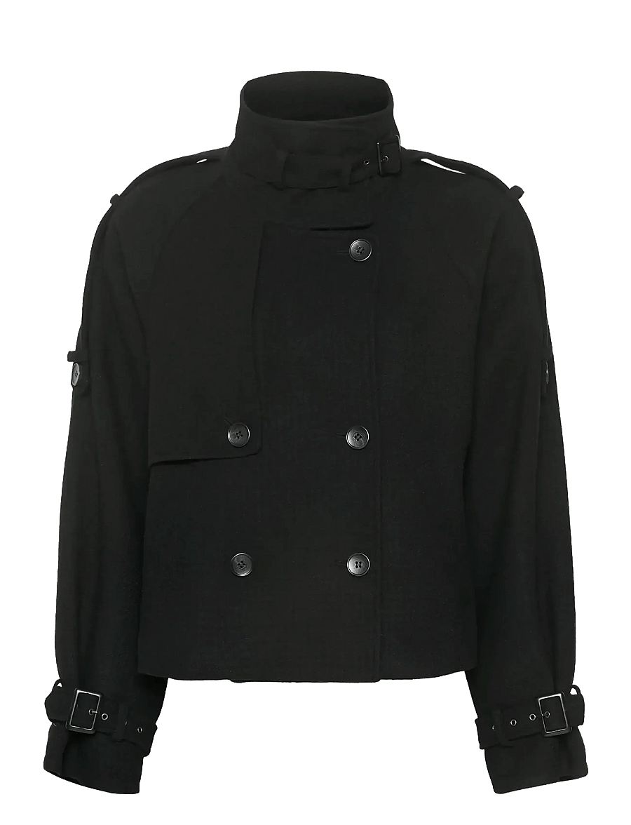Gestuz - GZavic short jacket - winterjacken - black - 1