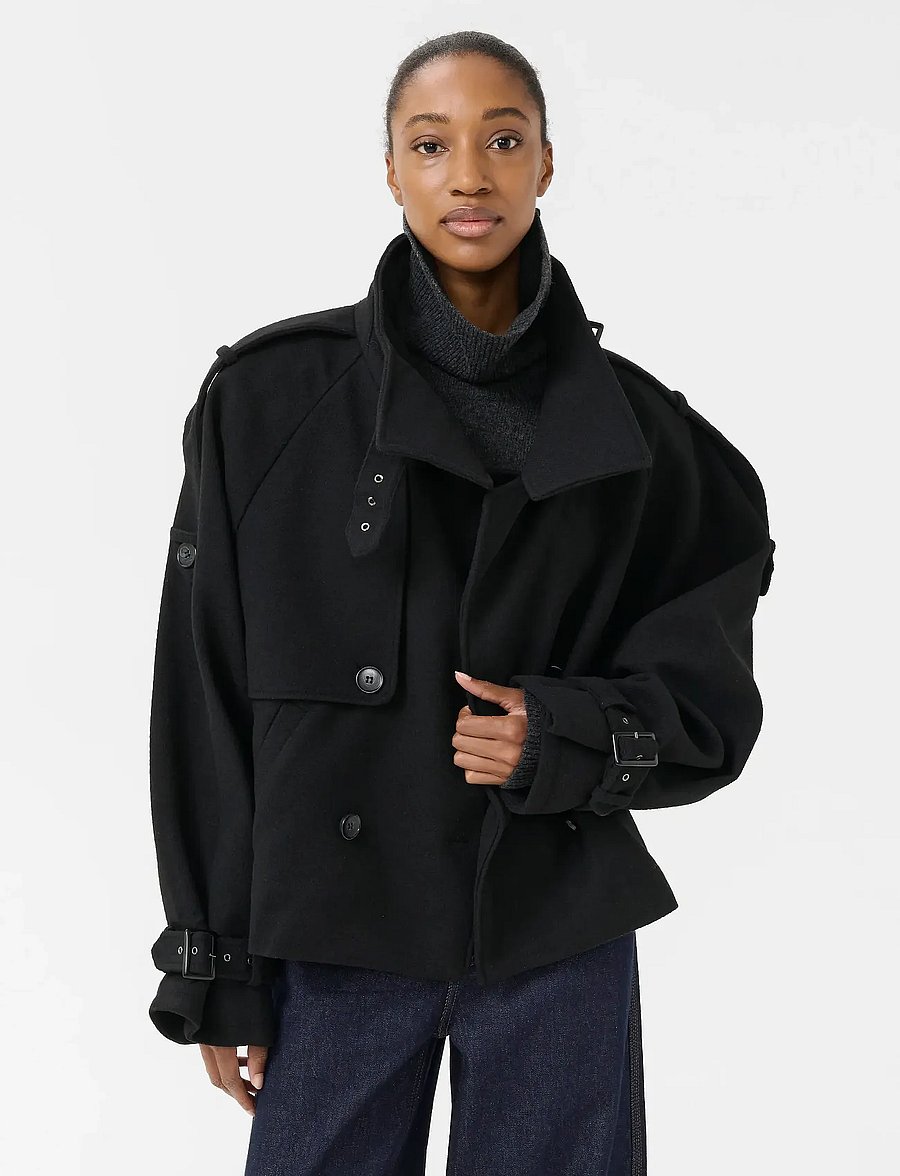 Gestuz - GZavic short jacket - winterjacken - black - 0
