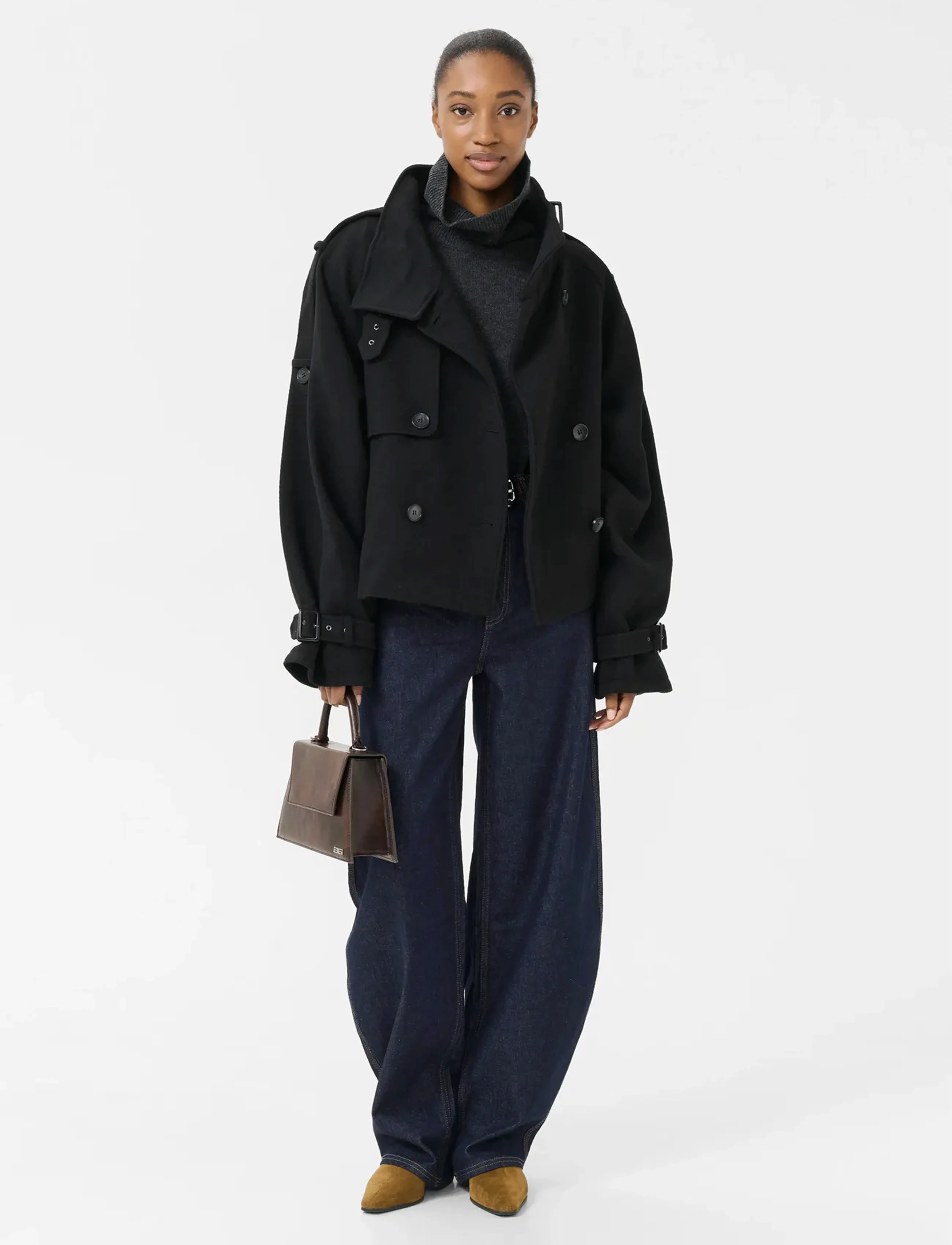 Gestuz - GZavic short jacket - winter jacket - black - 3