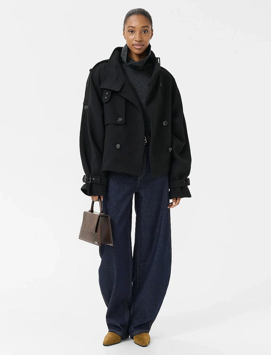 Gestuz - GZavic short jacket - winterjacken - black - 3