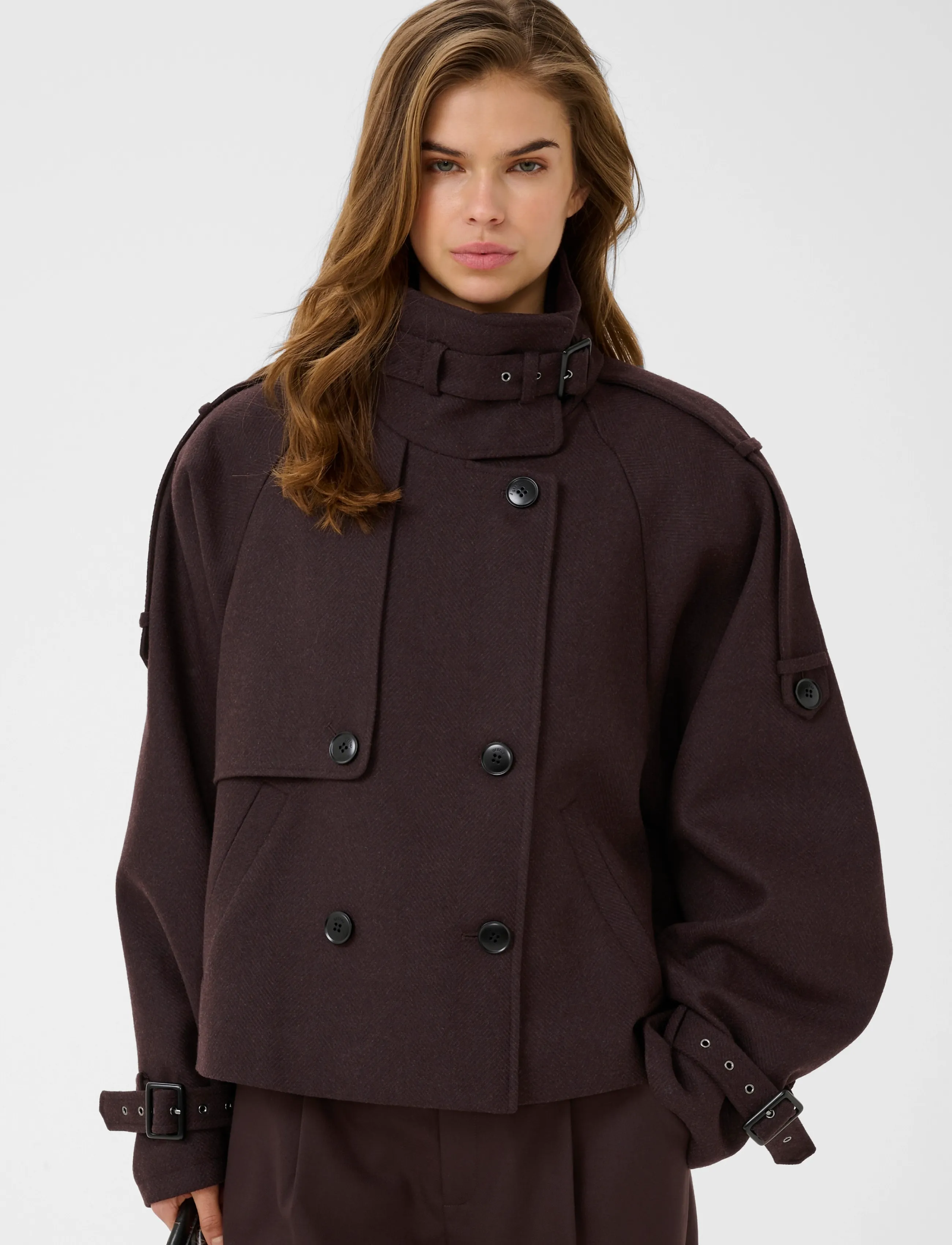 Gestuz - GZavic short jacket - ganache - 2