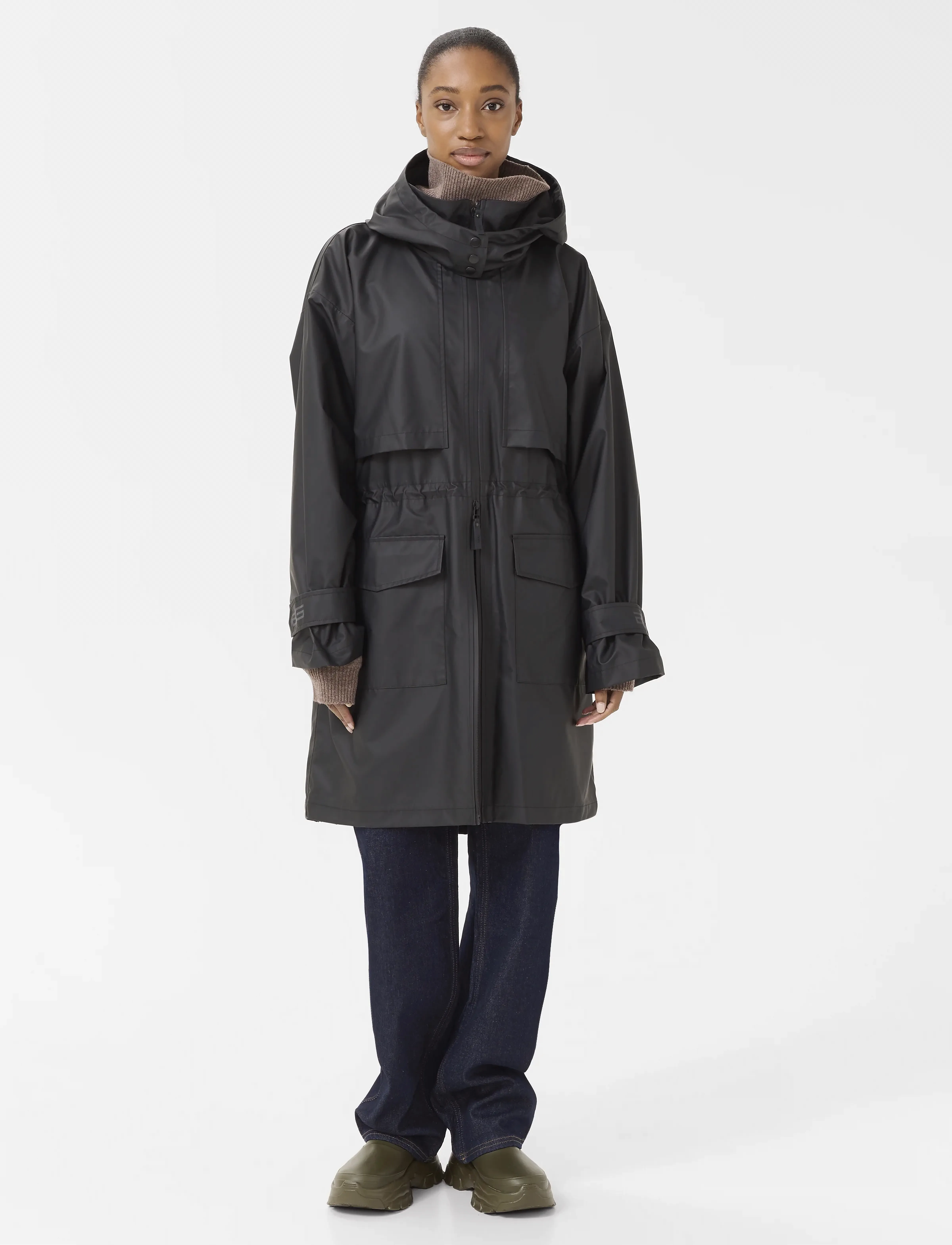 Gestuz - GZkila raincoat - black - 3