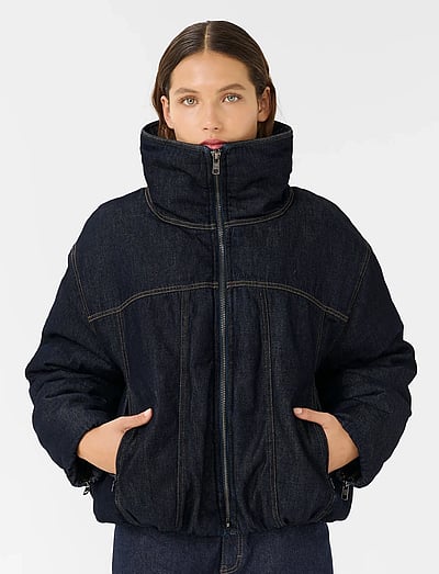 Gestuz GZrinova puffer - Sulejoped - DARK BLUE UNWASHED / navy