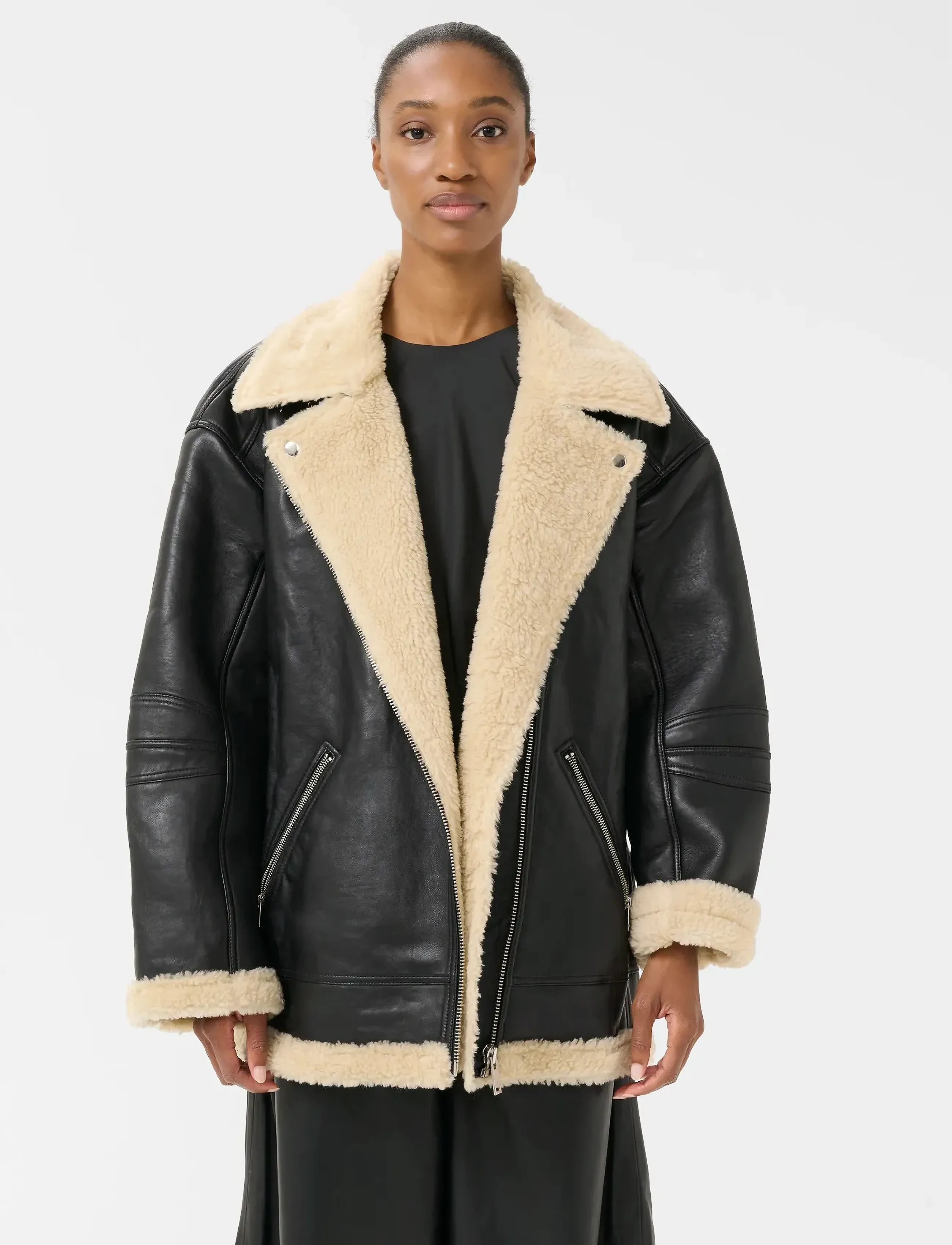 Gestuz GZshilina OZ jacket - Tøj - BLACK / black