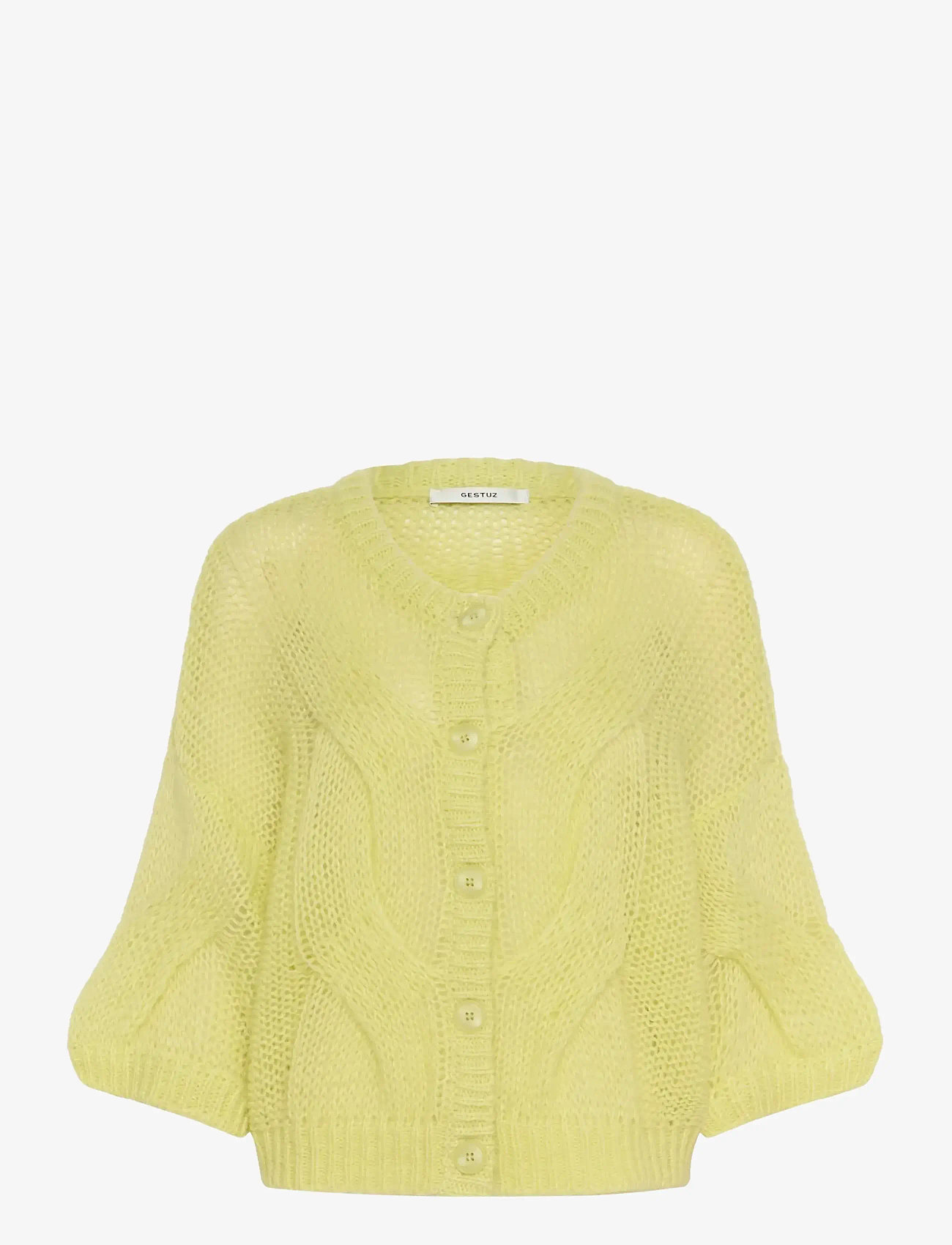 Gestuz - GZzenia cardigan - cardigans - luminary green - 1