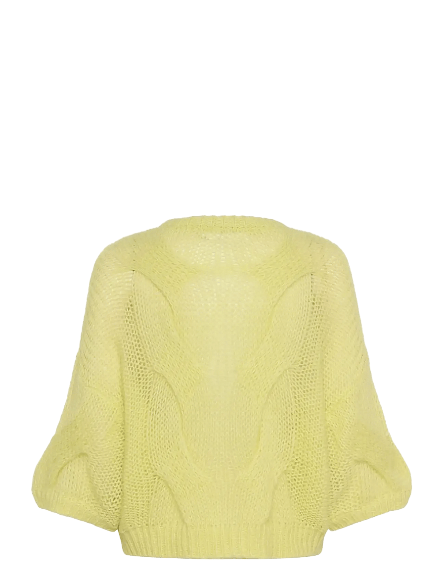 Gestuz - GZzenia cardigan - strickjacken - luminary green - 2