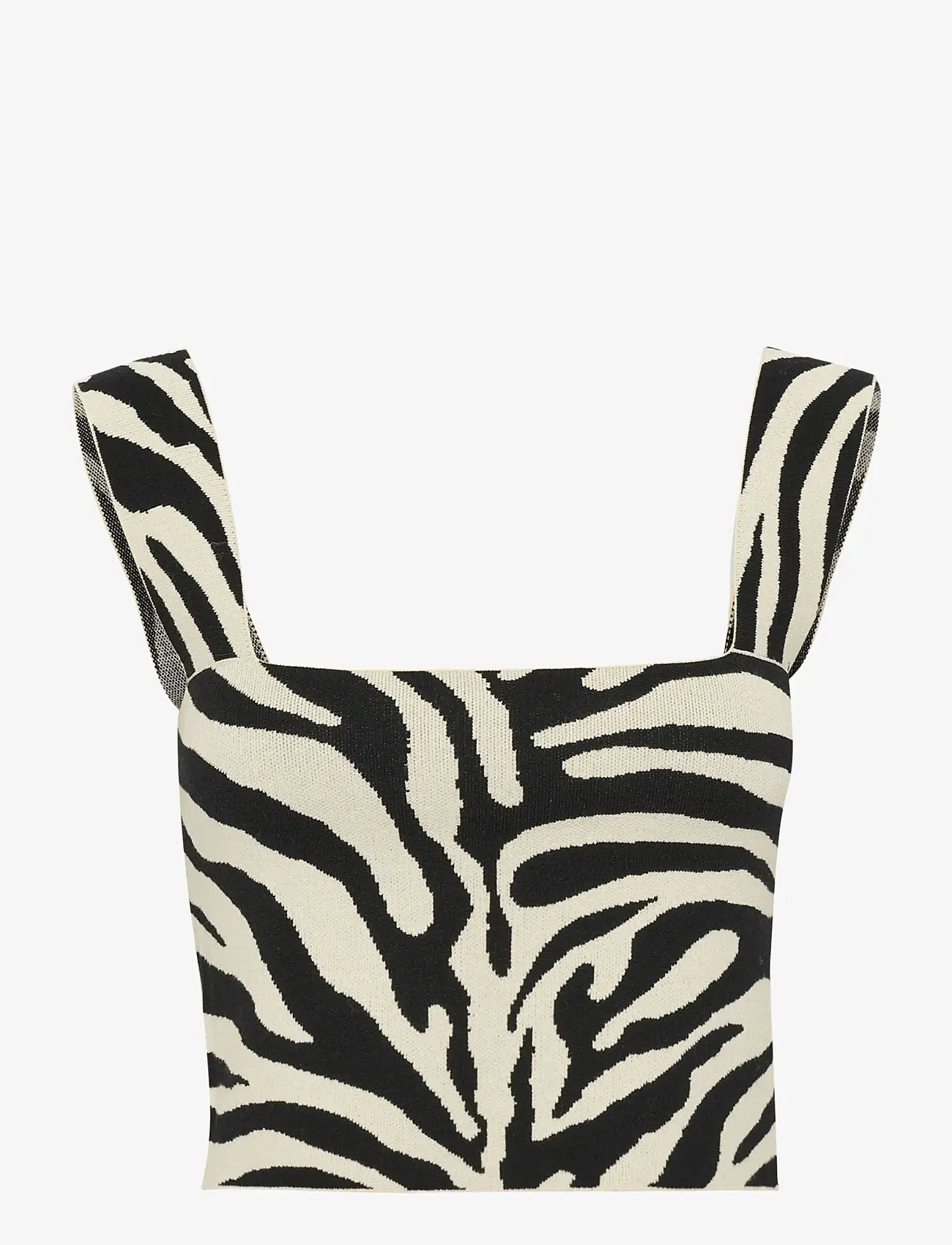 Gestuz - GZzebba top - black/birch tiger - 1