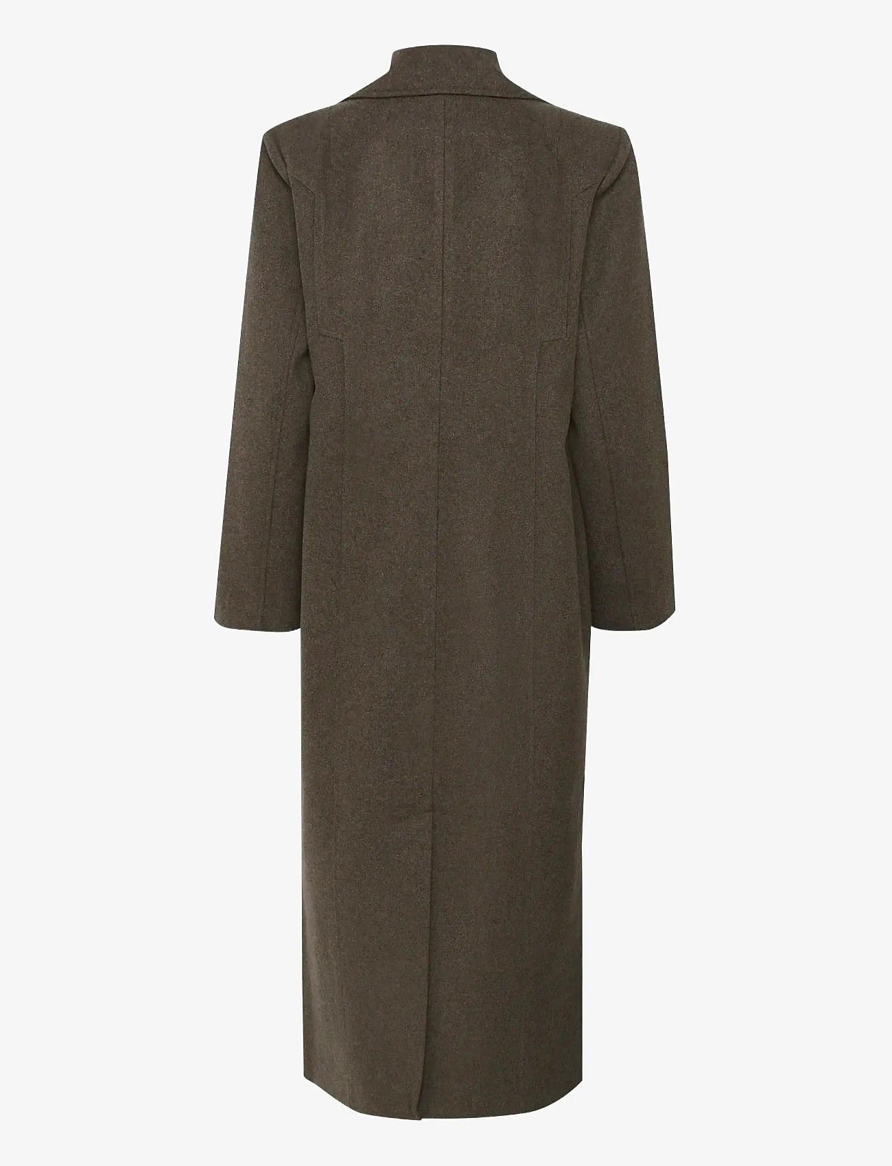 Gestuz - GZzinka long coat - ullkappor - dark mole - 2
