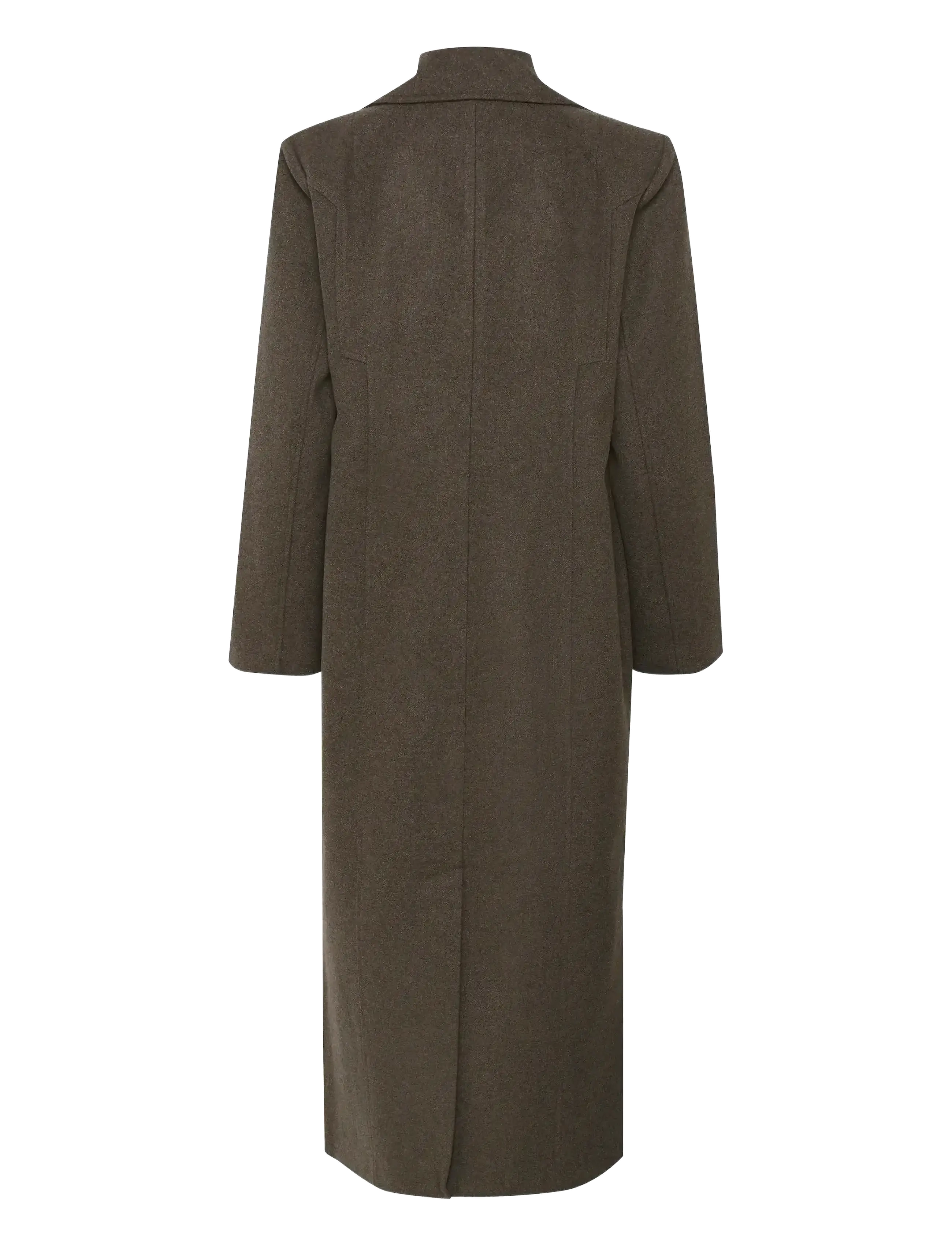Gestuz - GZzinka long coat - wollmäntel - dark mole - 2