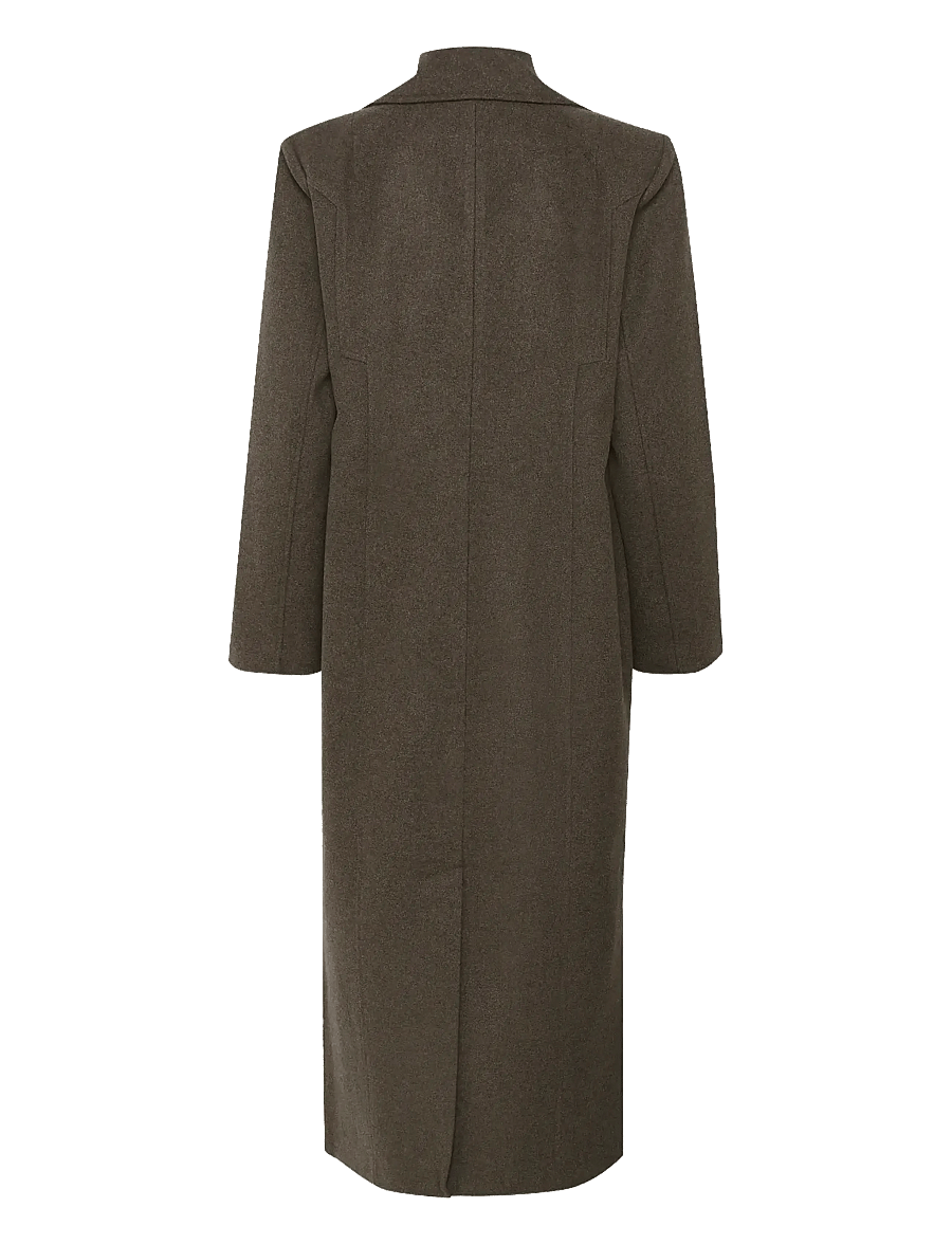 Gestuz - GZzinka long coat - winterjassen - dark mole - 2