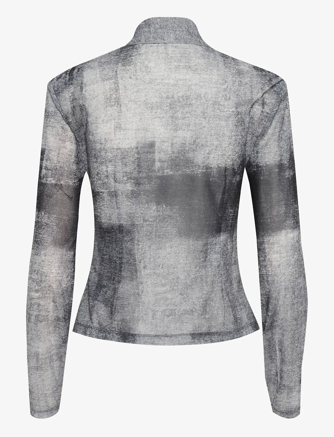 Gestuz - GZdeona P shirt - pikkade varrukatega särgid - black denim - 2