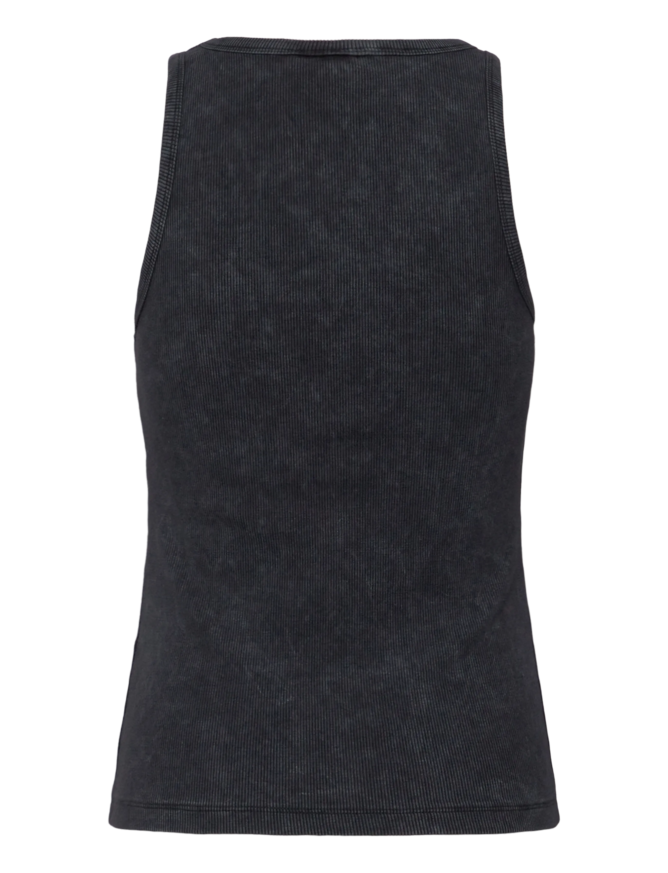 Gestuz - GZdrew washed logo tank - sleeveless tops - grey washed - 1