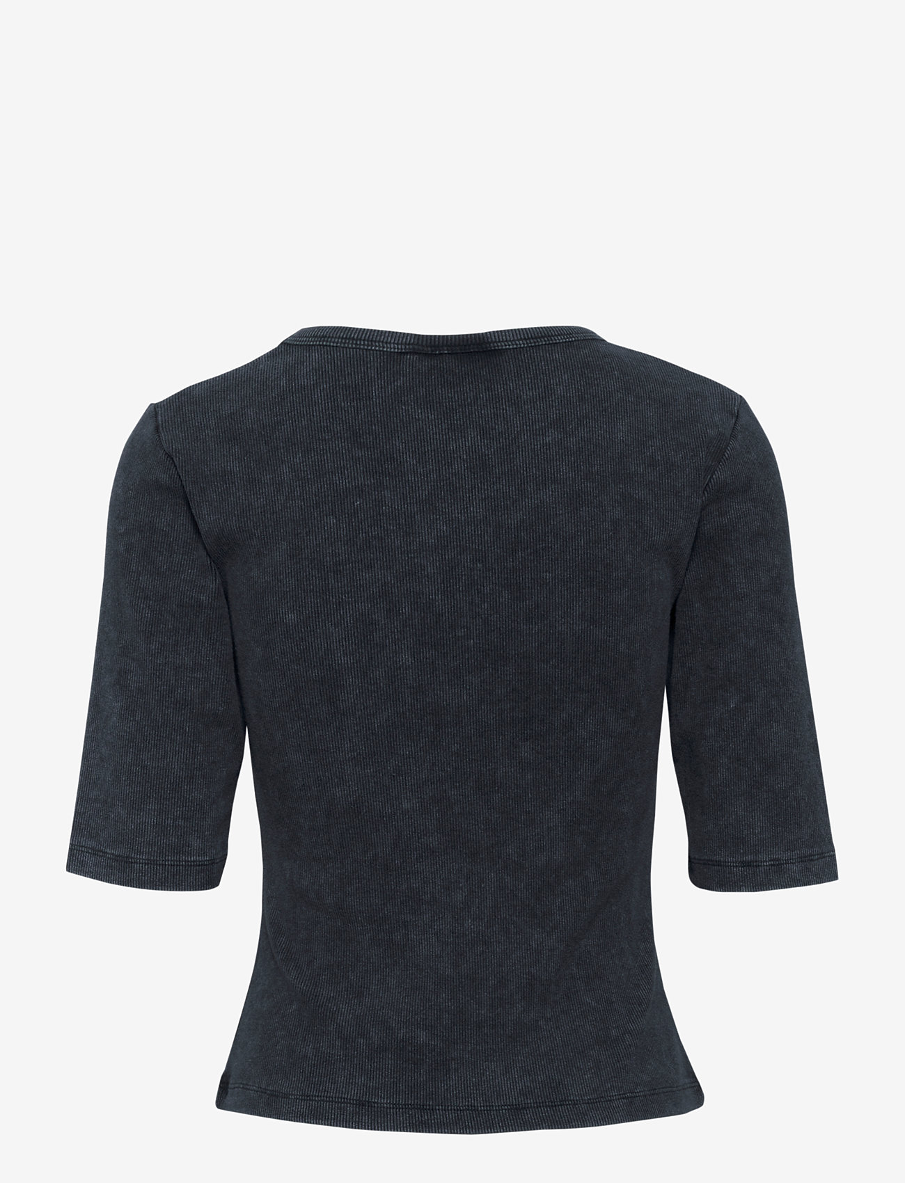 Gestuz - GZdrew washed logo top - t-särgid - grey washed - 2