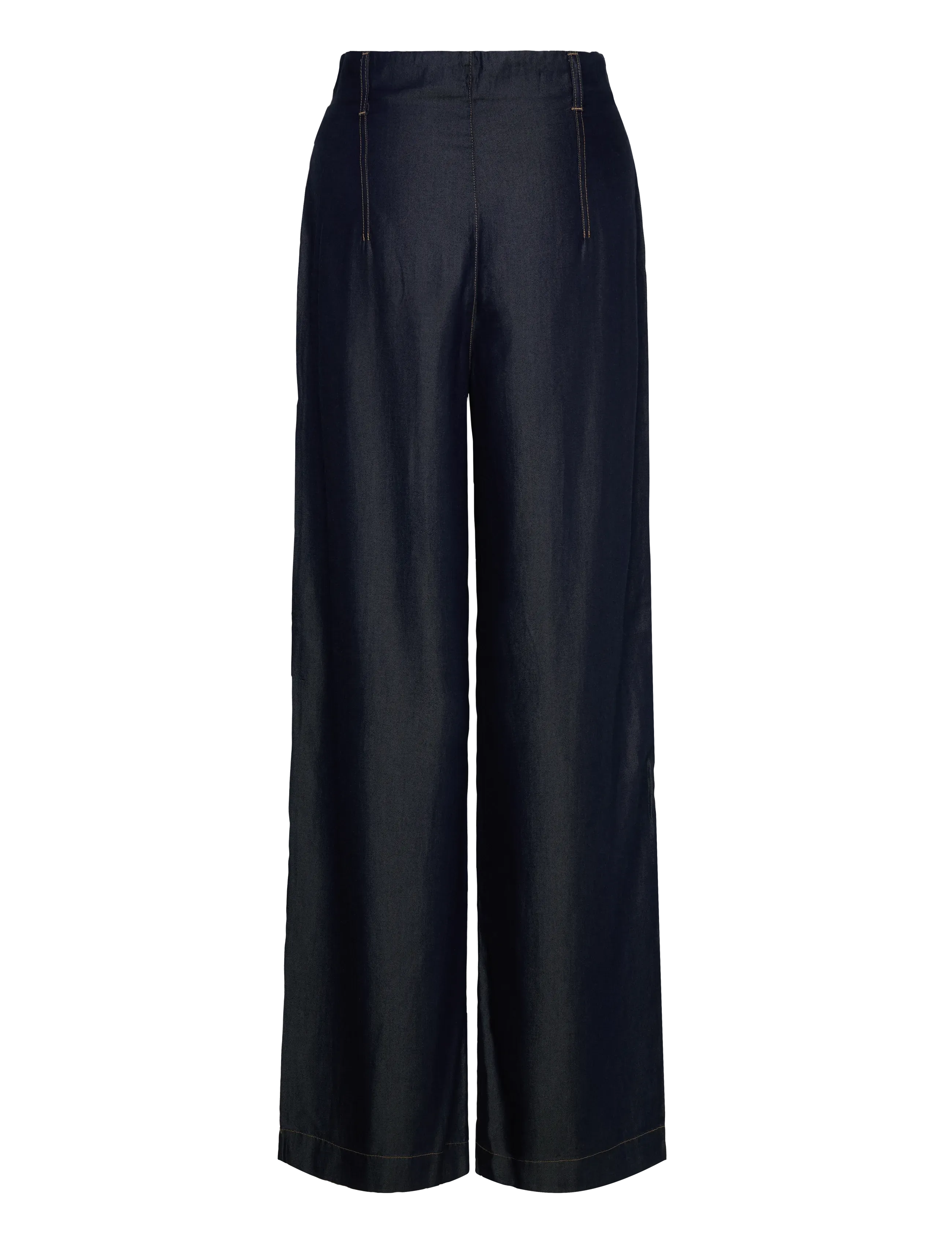 Gestuz - GZnia HW pants - dark blue unwashed - 2