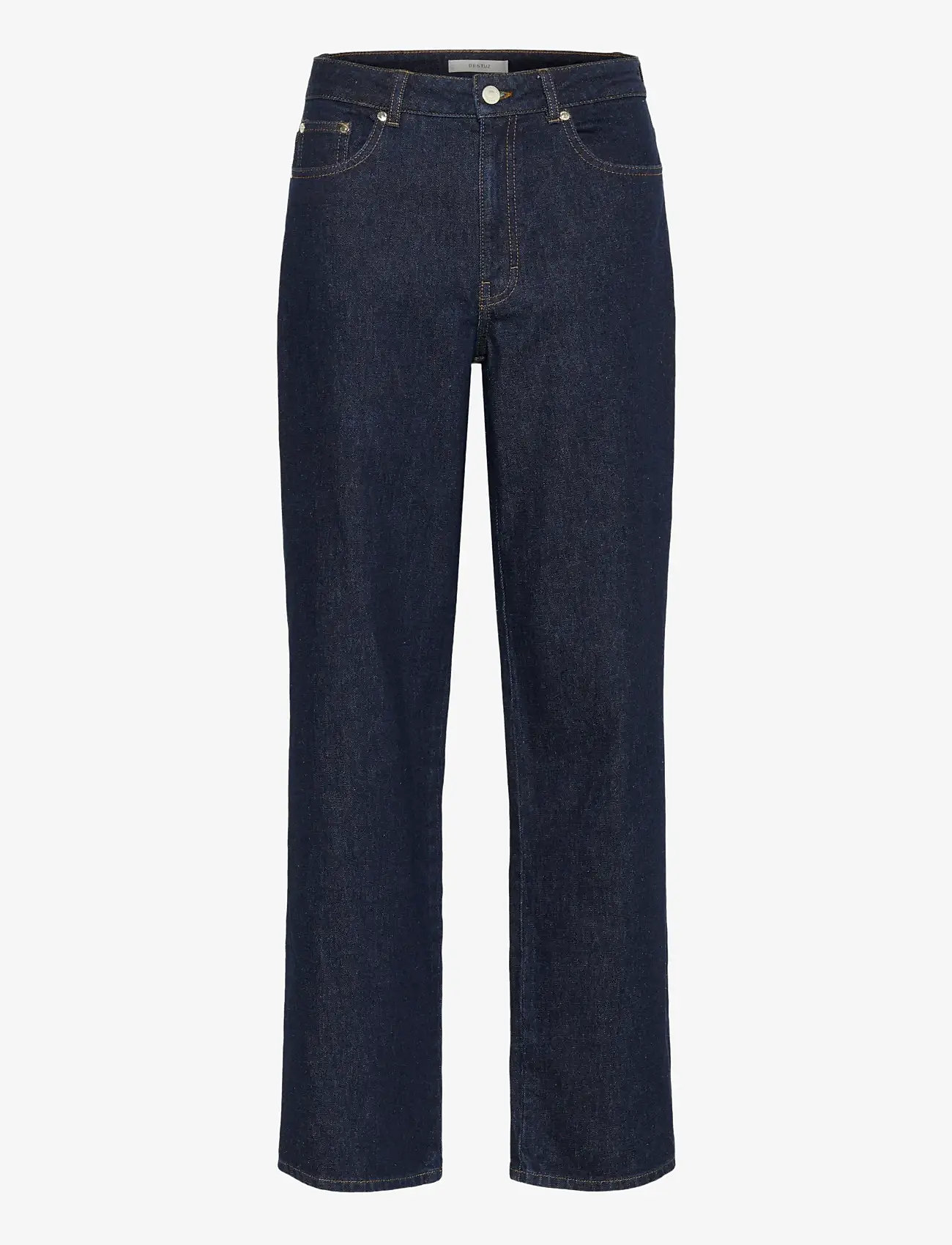 Gestuz - GZsummer HW wide jeans - wide leg jeans - unwashed denim - 1