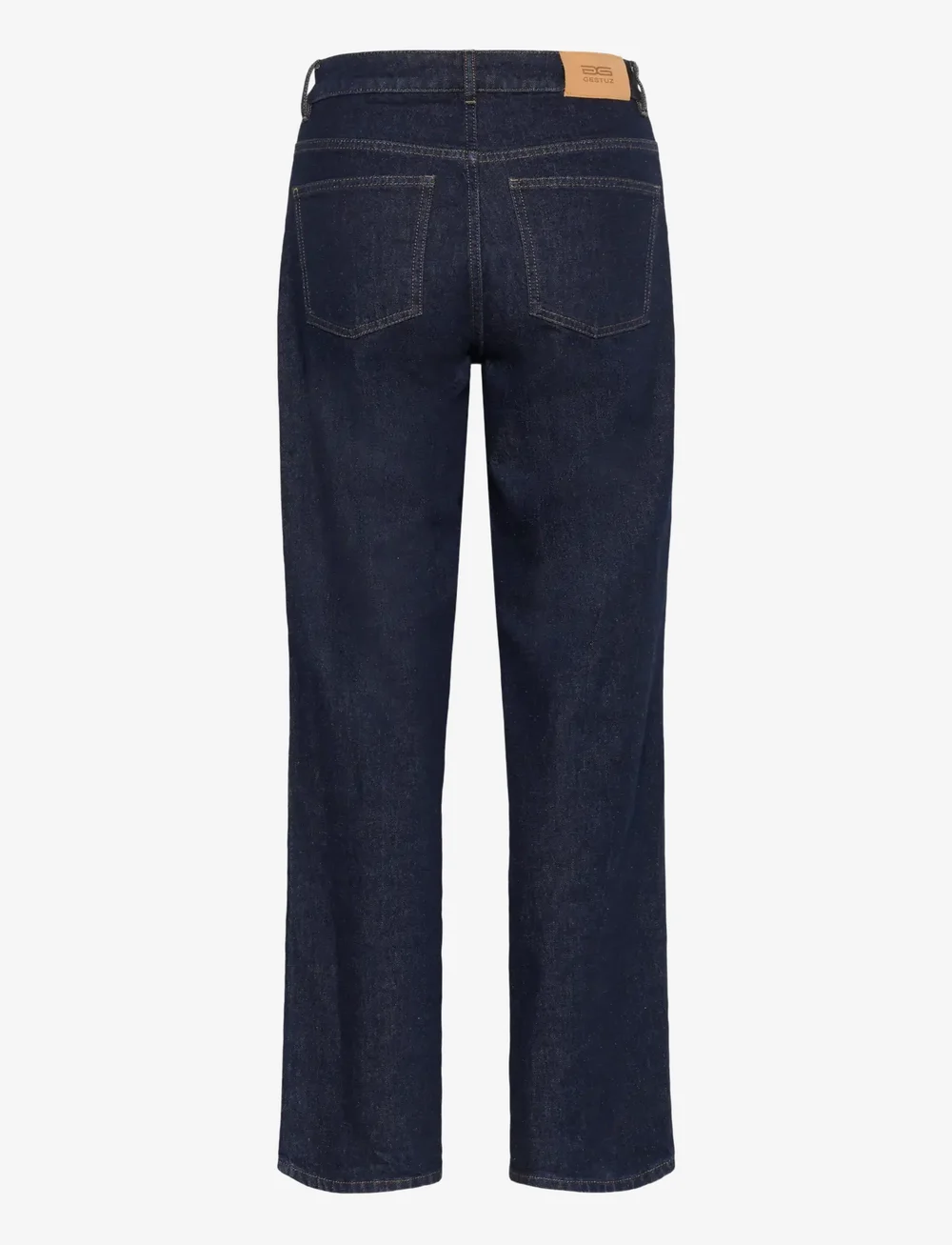 Gestuz - GZsummer HW wide jeans - brede jeans - unwashed denim - 2
