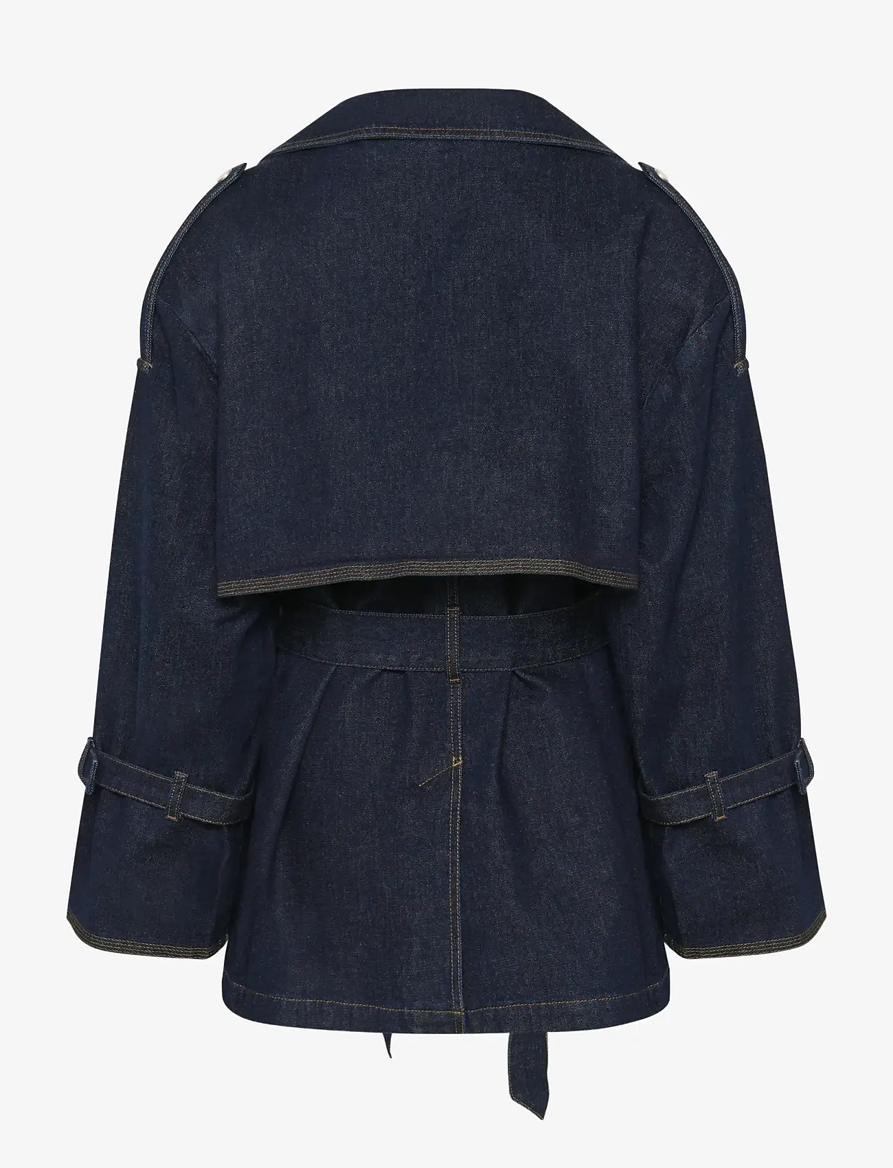 Gestuz - GZsummer trenchcoat - trenchcoats - unwashed denim - 2