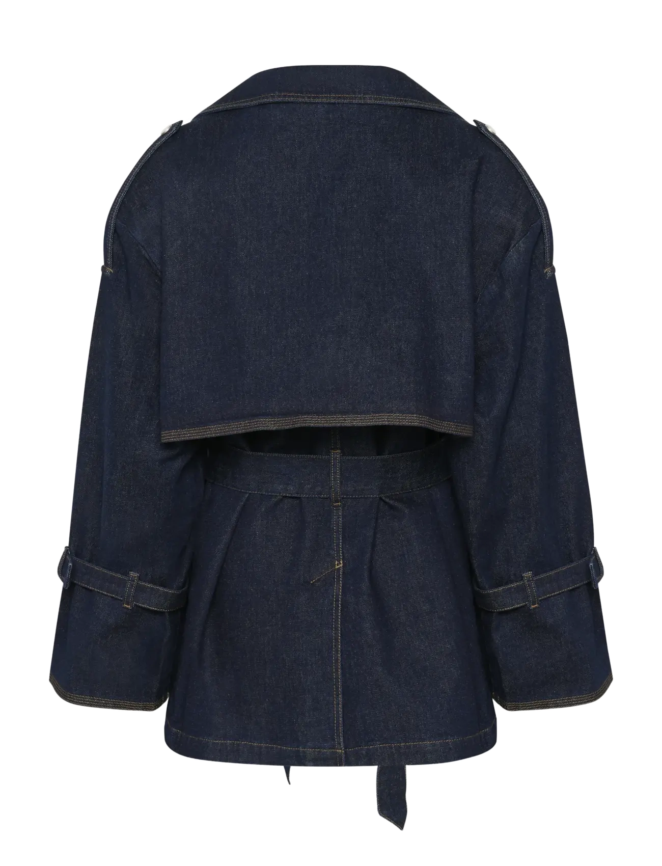 Gestuz - GZsummer trenchcoat - trenchcoats - unwashed denim - 2