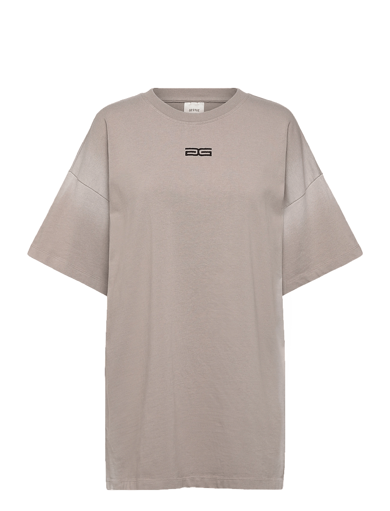 Gestuz - GZkilja OZ tee - t-shirts - rock ridge spray washed - 0