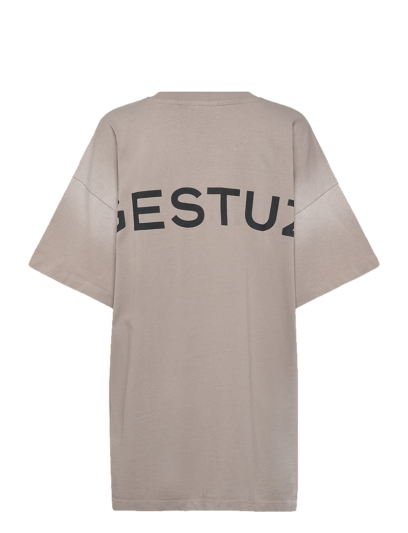 Gestuz - GZkilja OZ tee - t-shirts - rock ridge spray washed - 1