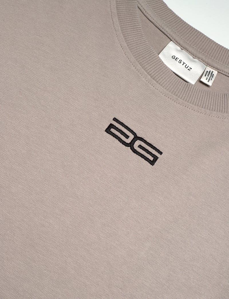 Gestuz - GZkilja OZ tee - t-shirts - rock ridge spray washed - 2