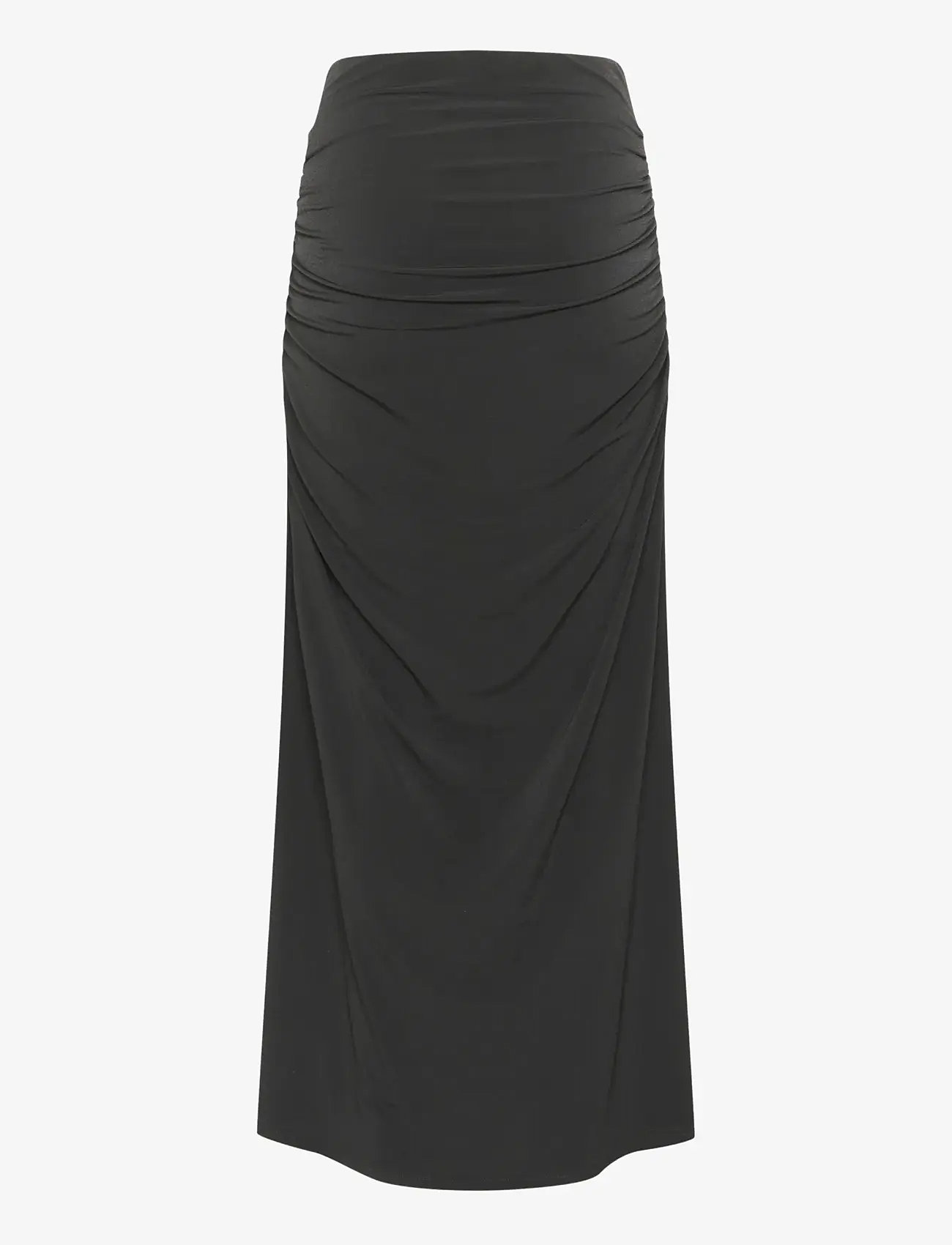 Gestuz - GZmaily slit skirt - maxi röcke - black - 2