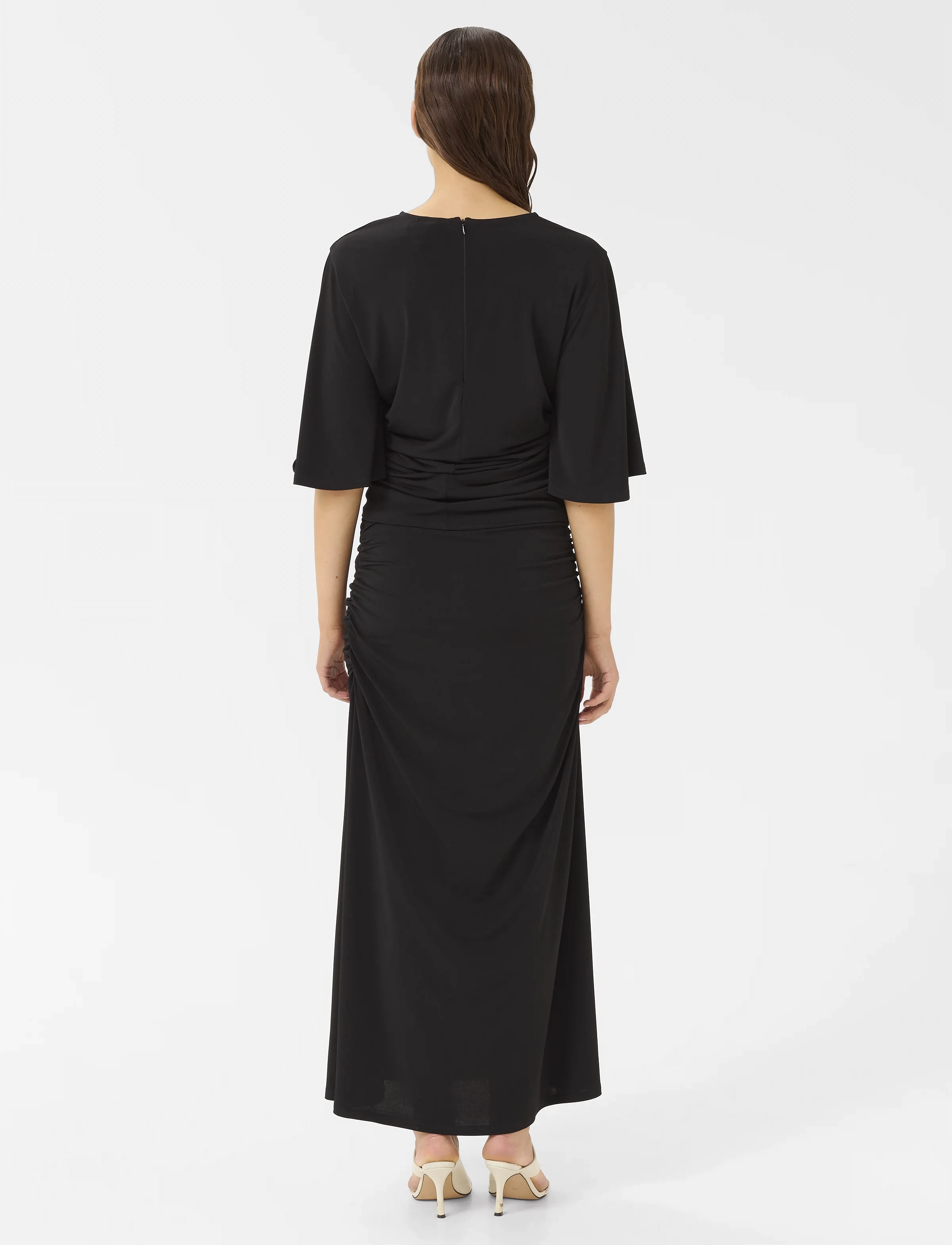 Gestuz - GZmaily slit skirt - garie svārki - black - 3