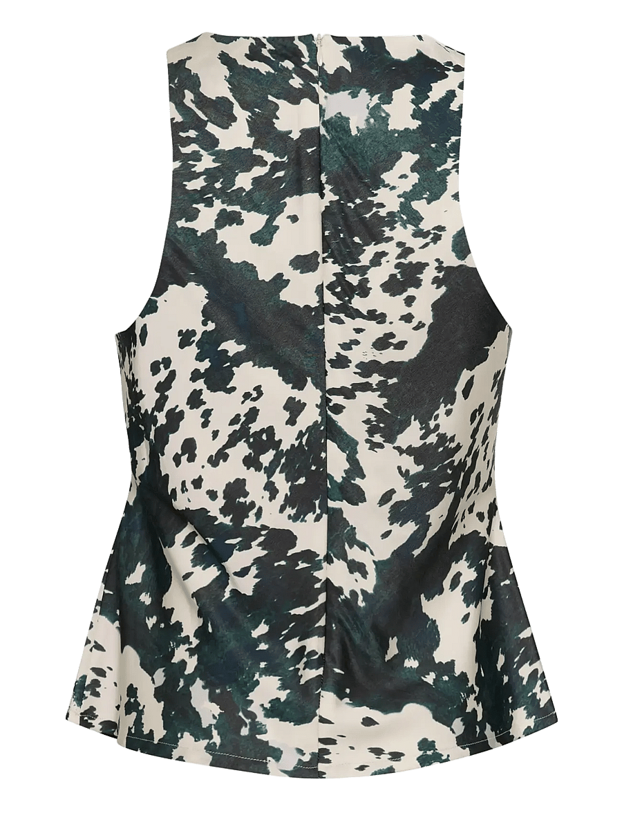 Gestuz - GZceri P top - Ärmellose tops - green ox - 2