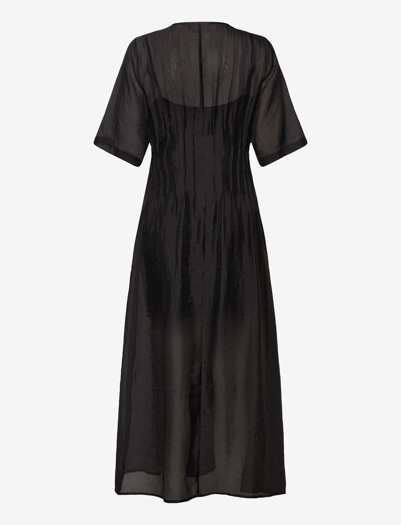 Gestuz - GZtrudi ss dress - slip dresses - black - 1