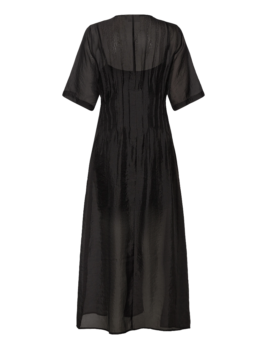 Gestuz - GZtrudi ss dress - slip dresses - black - 1