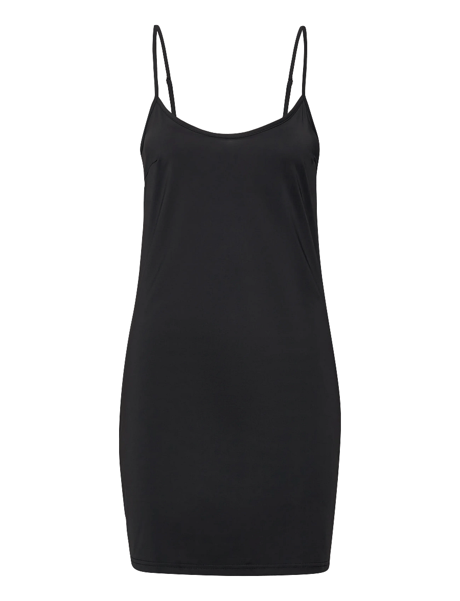 Gestuz - GZtrudi ss dress - slip dresses - black - 2