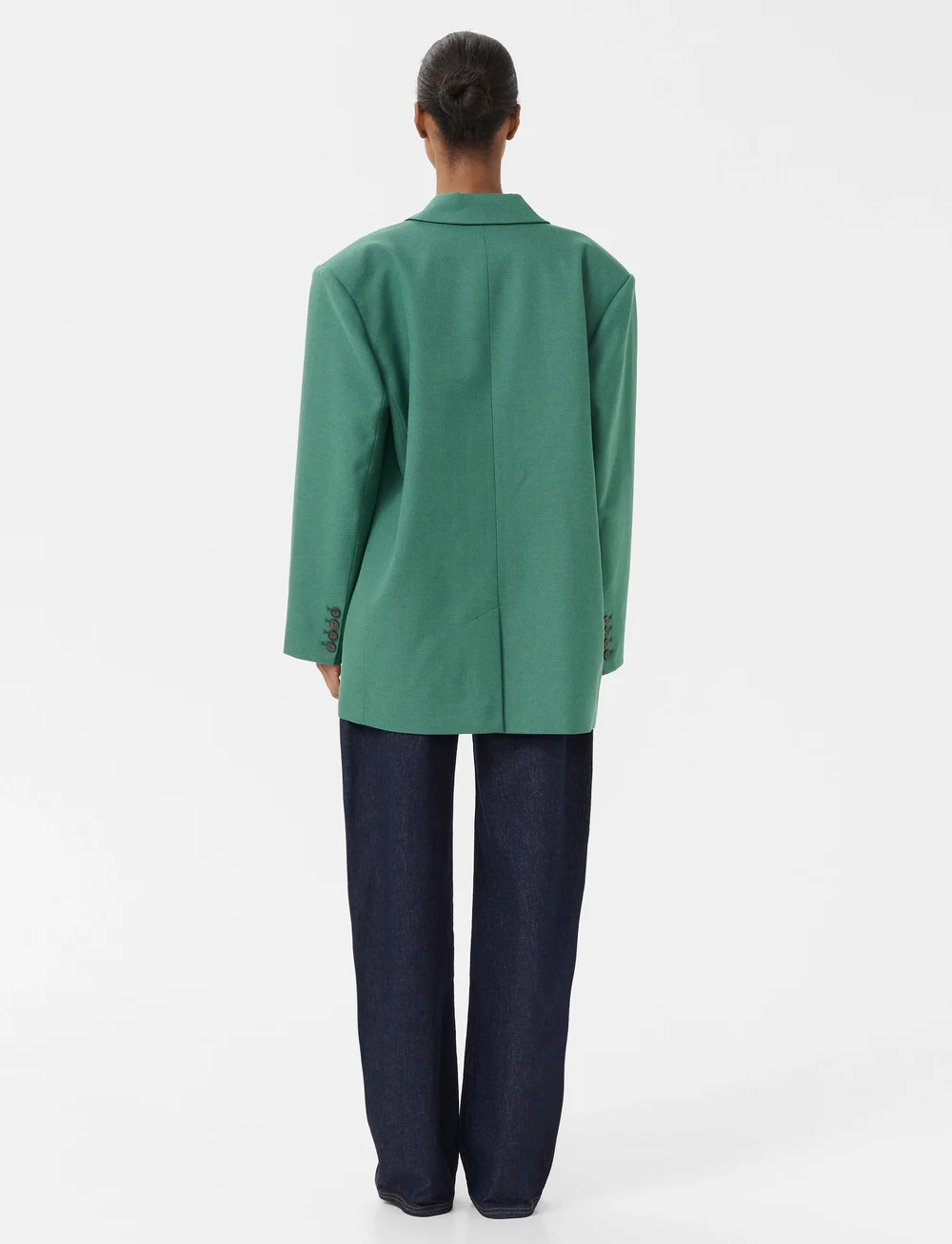 Gestuz - GZcallia OZ blazer - einreihige blazer - posy green melange - 4