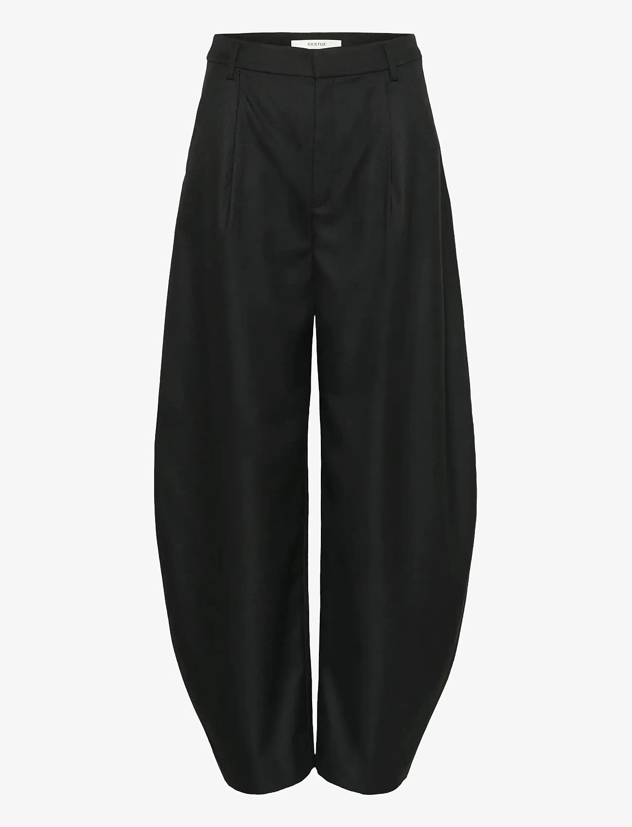 Gestuz - GZcallia MW barrel pants - barrel püksid - black - 1