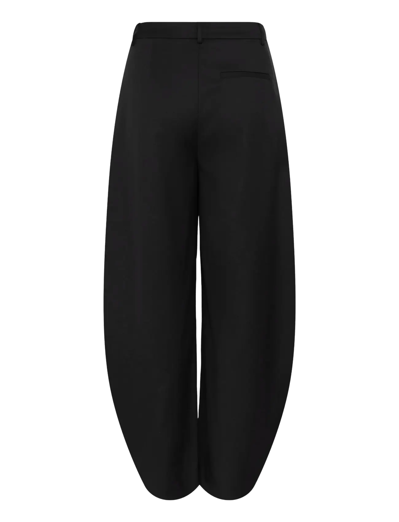 Gestuz - GZcallia MW barrel pants - hosen mit geradem bein - black - 2