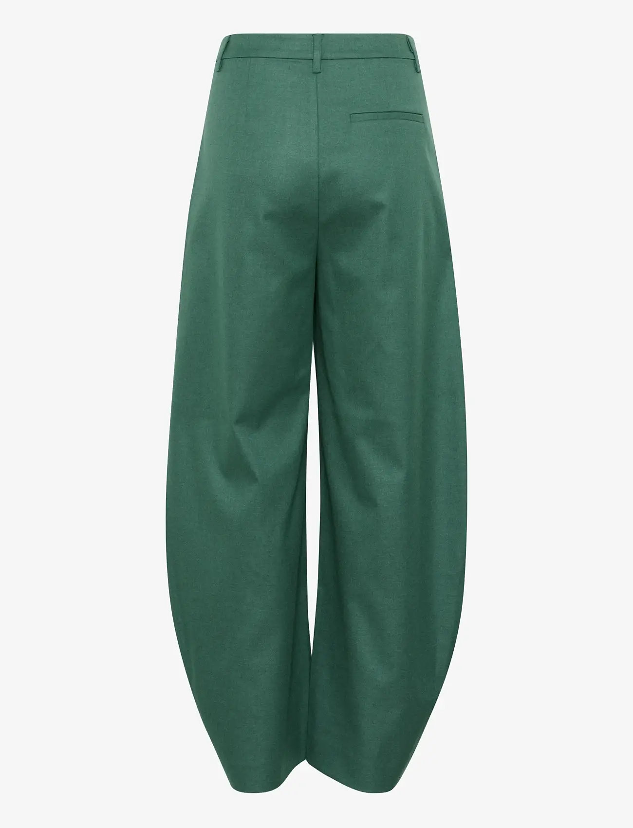 Gestuz - GZcallia MW barrel pants - barrel püksid - posy green melange - 2