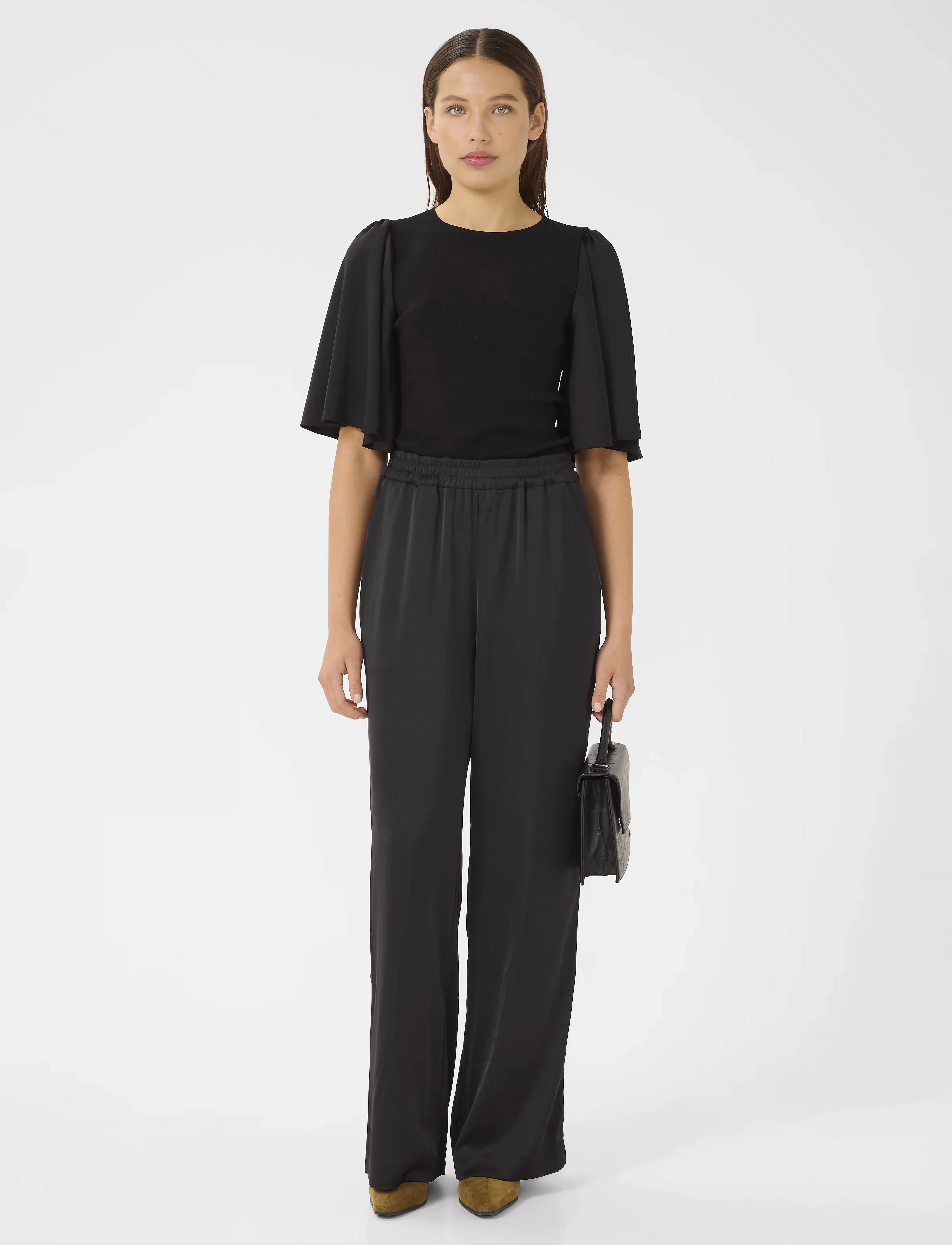 Gestuz - GZsama top NOOS - kurzärmelige blusen - black - 3