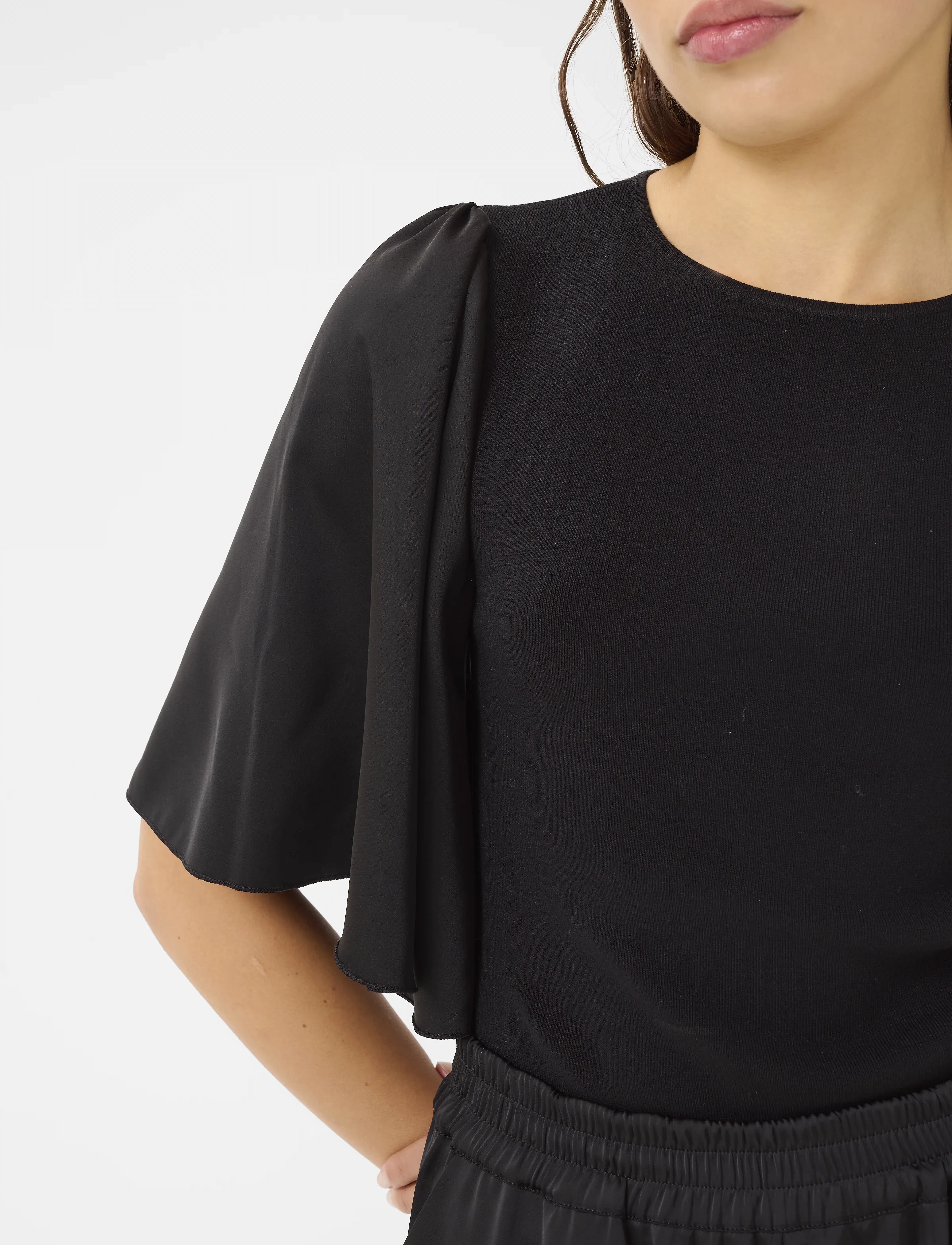 Gestuz - GZsama top NOOS - kurzärmelige blusen - black - 5