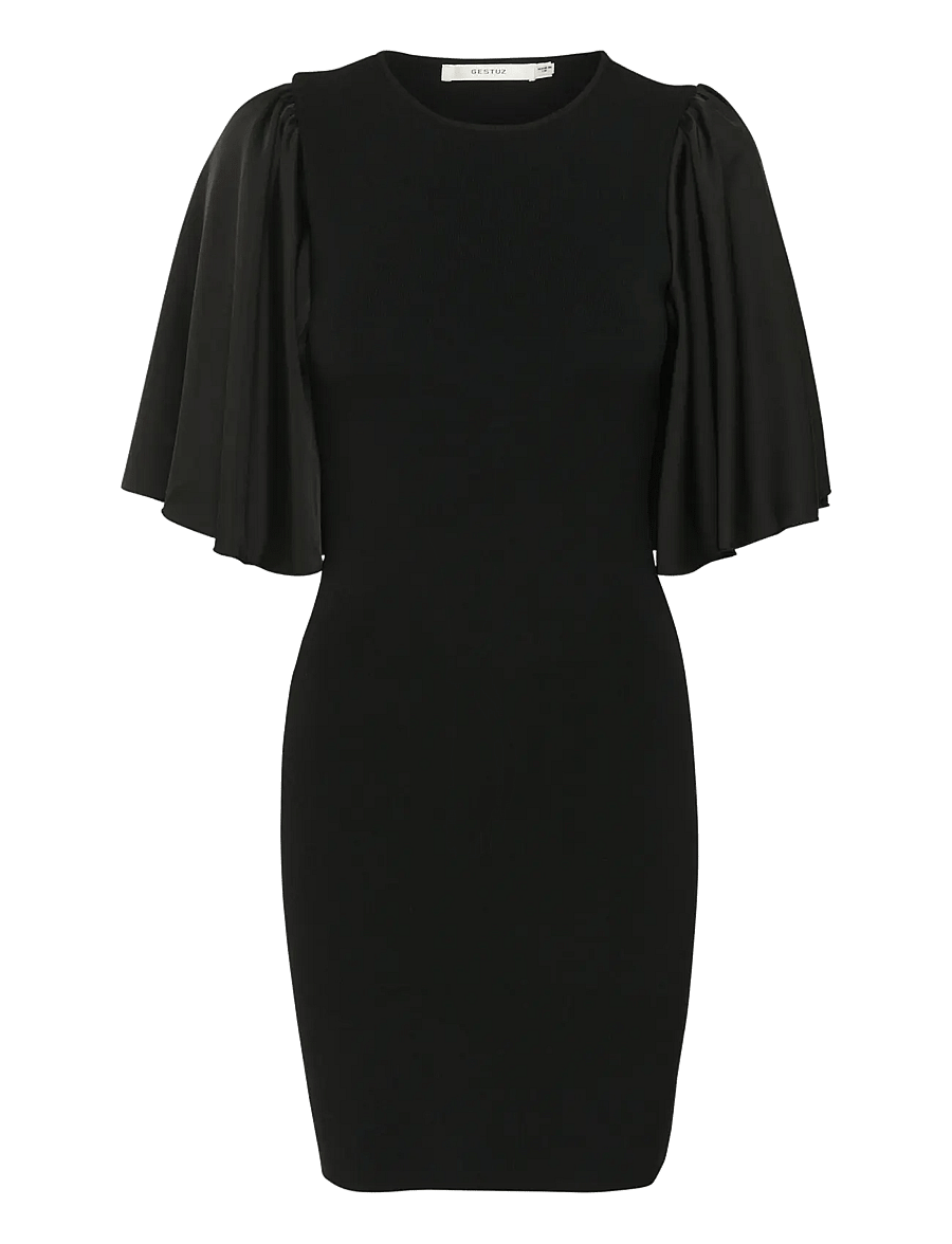 Gestuz - GZsama short dress NOOS - kurze kleider - black - 1